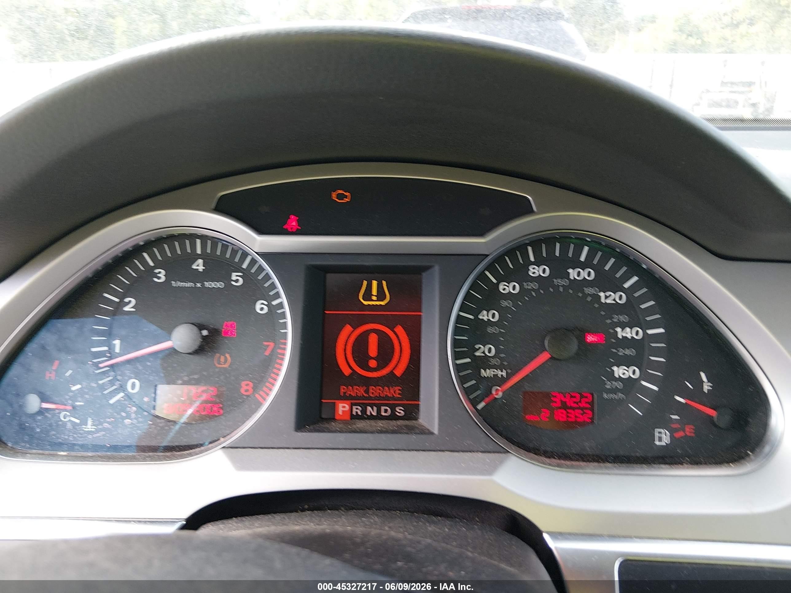 2007 Audi A6 3.2 Black vin: WAUDH74F57N067253