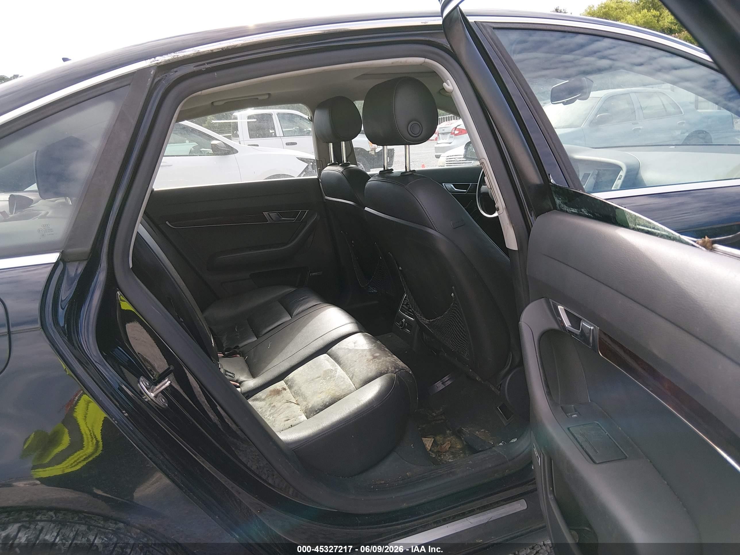 2007 Audi A6 3.2 Black vin: WAUDH74F57N067253