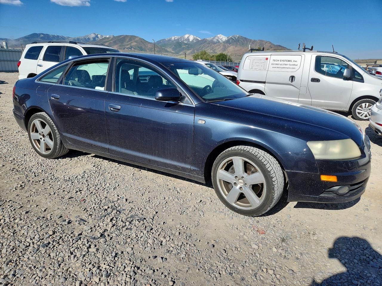 2008 Audi A6 3.2 Quattro Blue vin: WAUDH74F68N014868