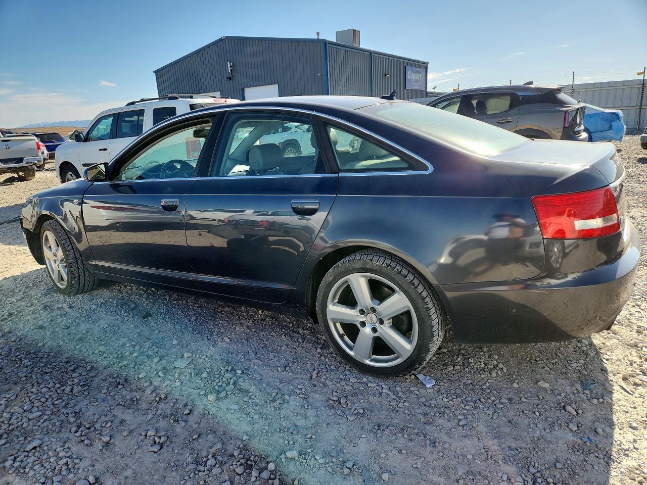 2008 Audi A6 3.2 Quattro Blue vin: WAUDH74F68N014868
