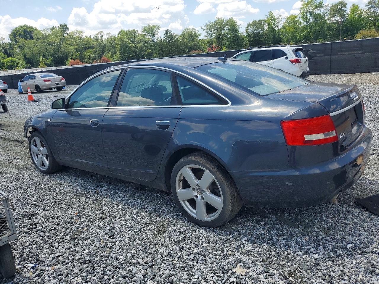 2008 Audi A6 3.2 Quattro Charcoal vin: WAUDH74F68N110371