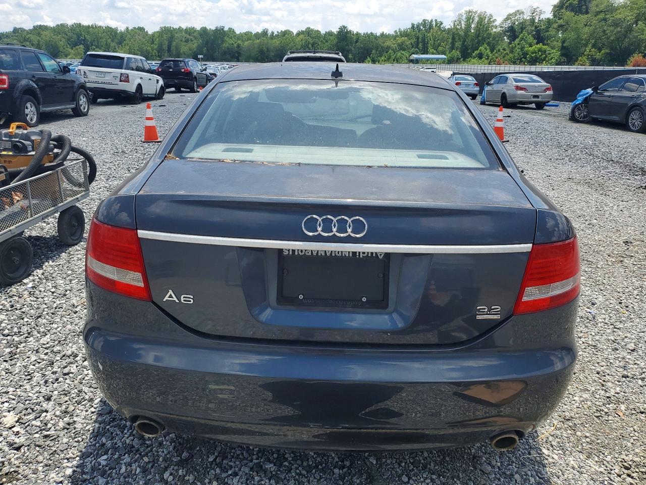 2008 Audi A6 3.2 Quattro Charcoal vin: WAUDH74F68N110371