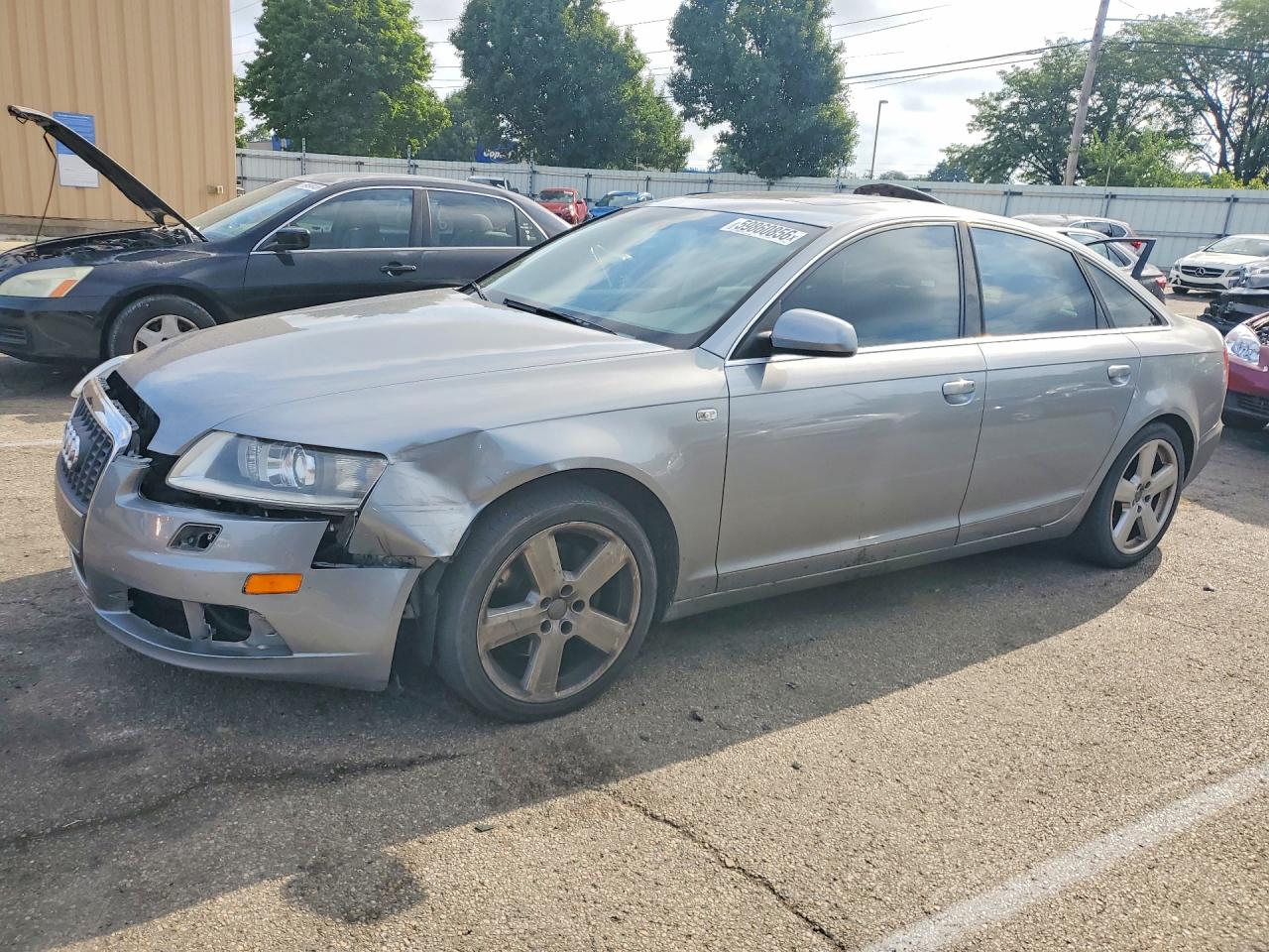 2008 Audi A6 3.2 Quattro Silver vin: WAUDH74F68N163037