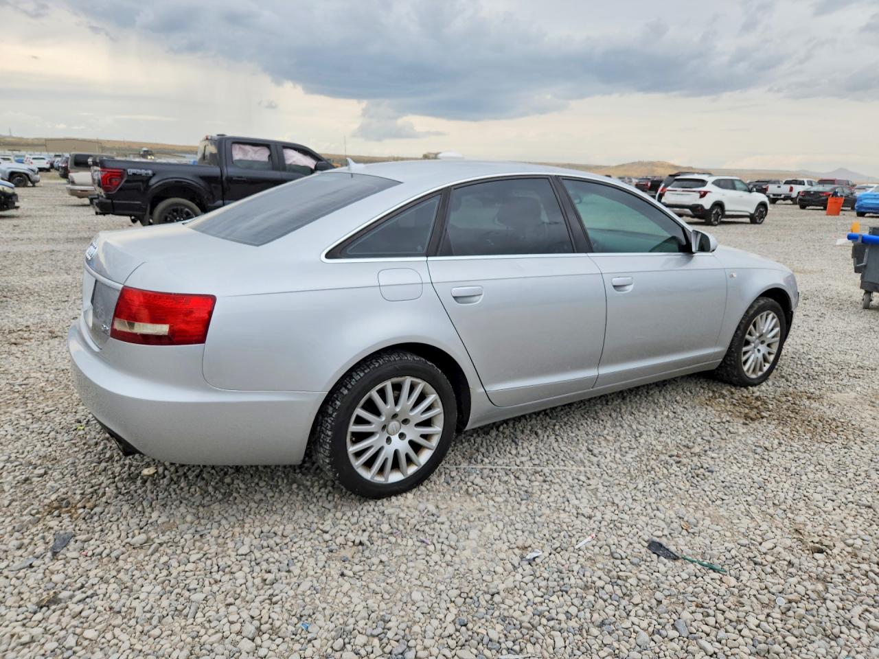 2007 Audi A6 3.2 Quattro Silver vin: WAUDH74F77N011248