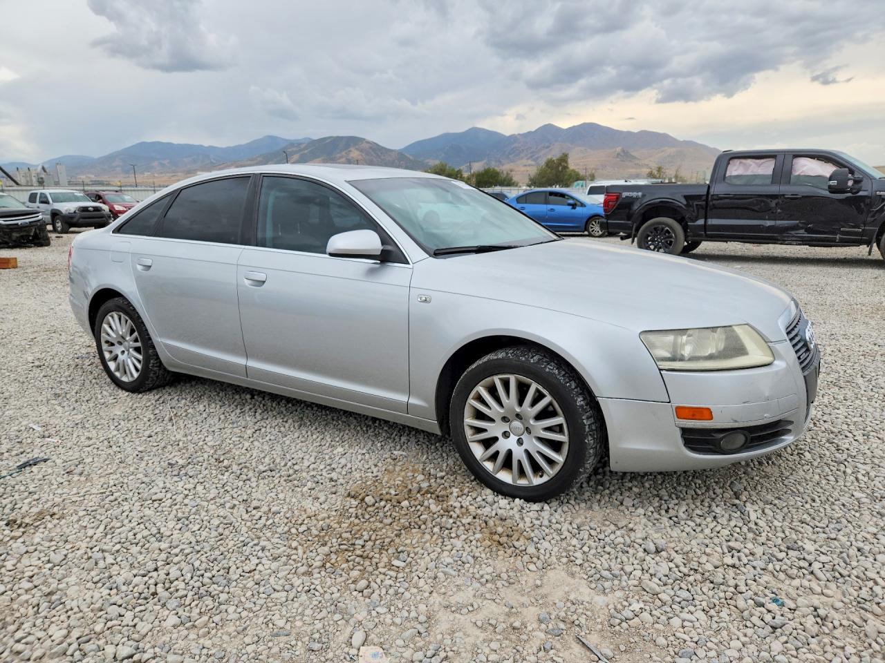 2007 Audi A6 3.2 Quattro Silver vin: WAUDH74F77N011248