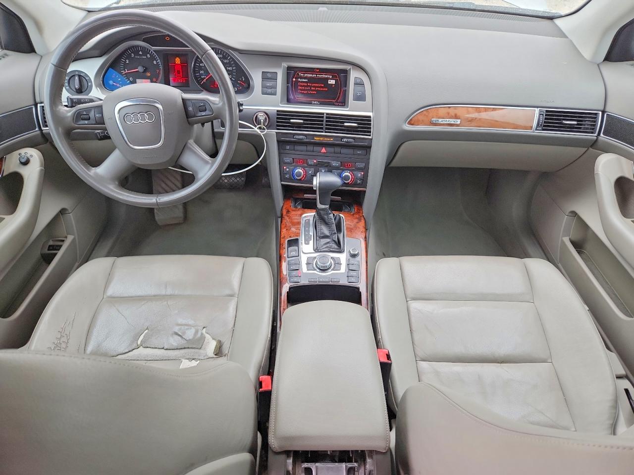 2007 Audi A6 3.2 Quattro Silver vin: WAUDH74F77N011248