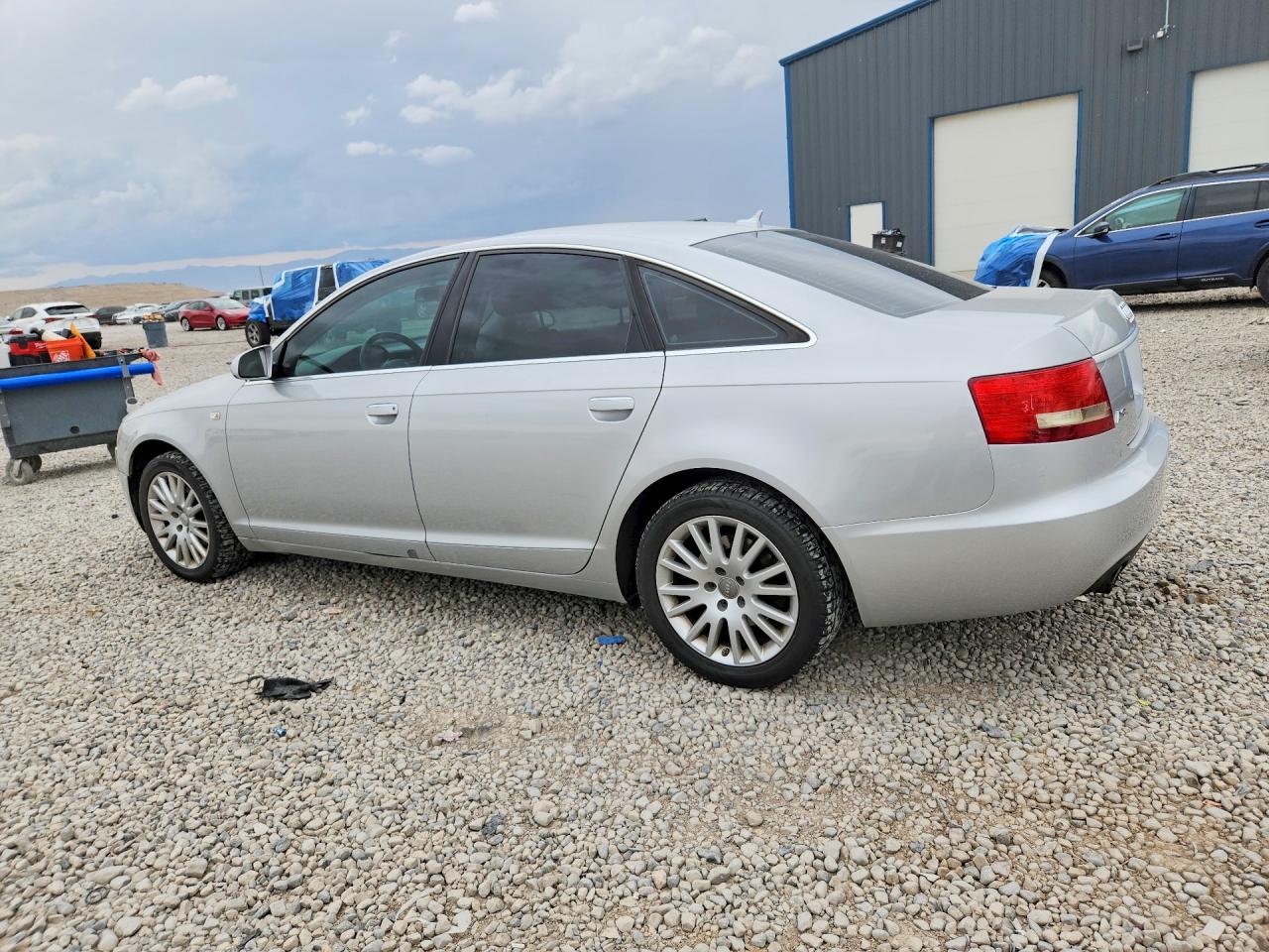 2007 Audi A6 3.2 Quattro Silver vin: WAUDH74F77N011248