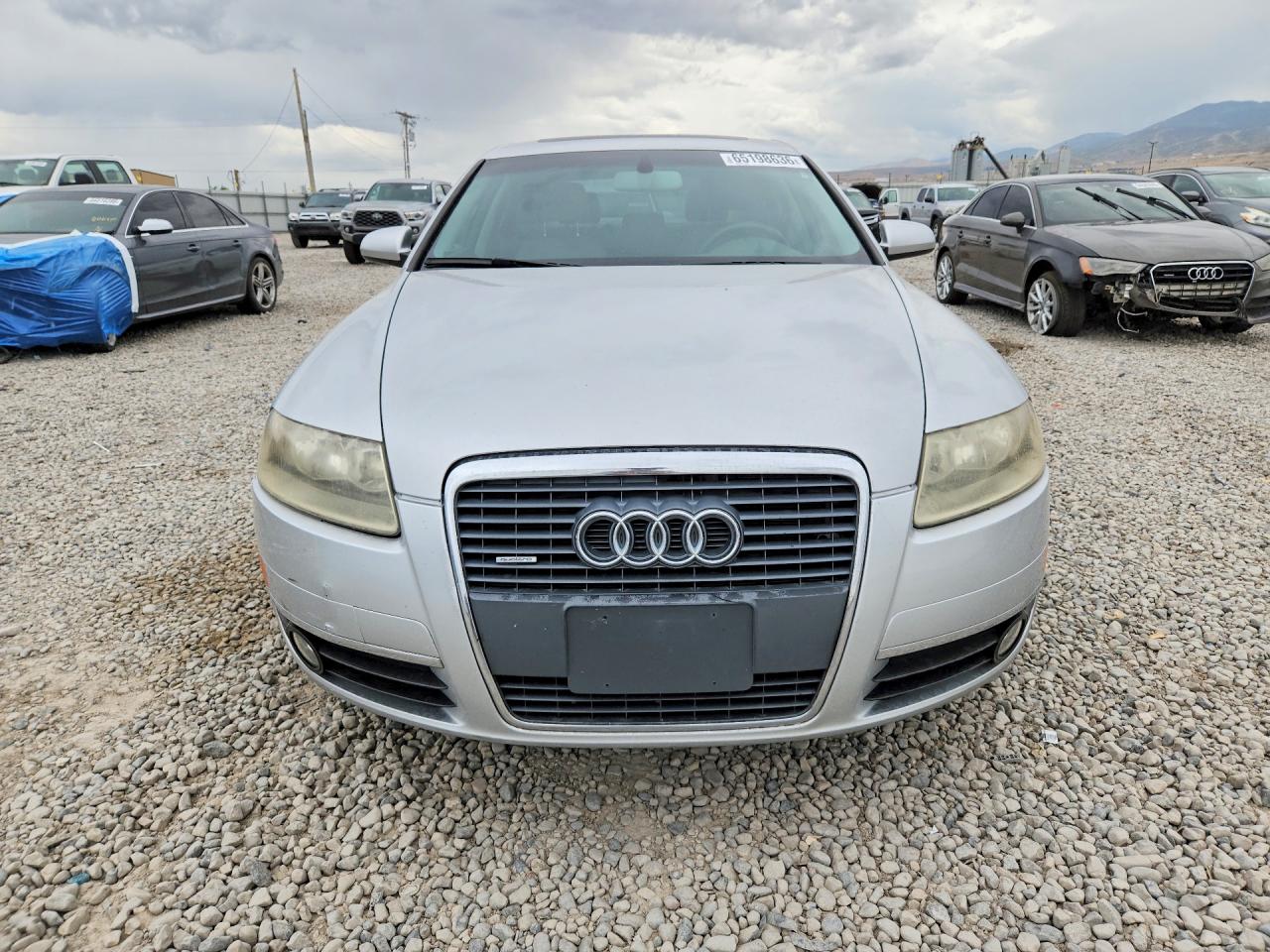 2007 Audi A6 3.2 Quattro Silver vin: WAUDH74F77N011248