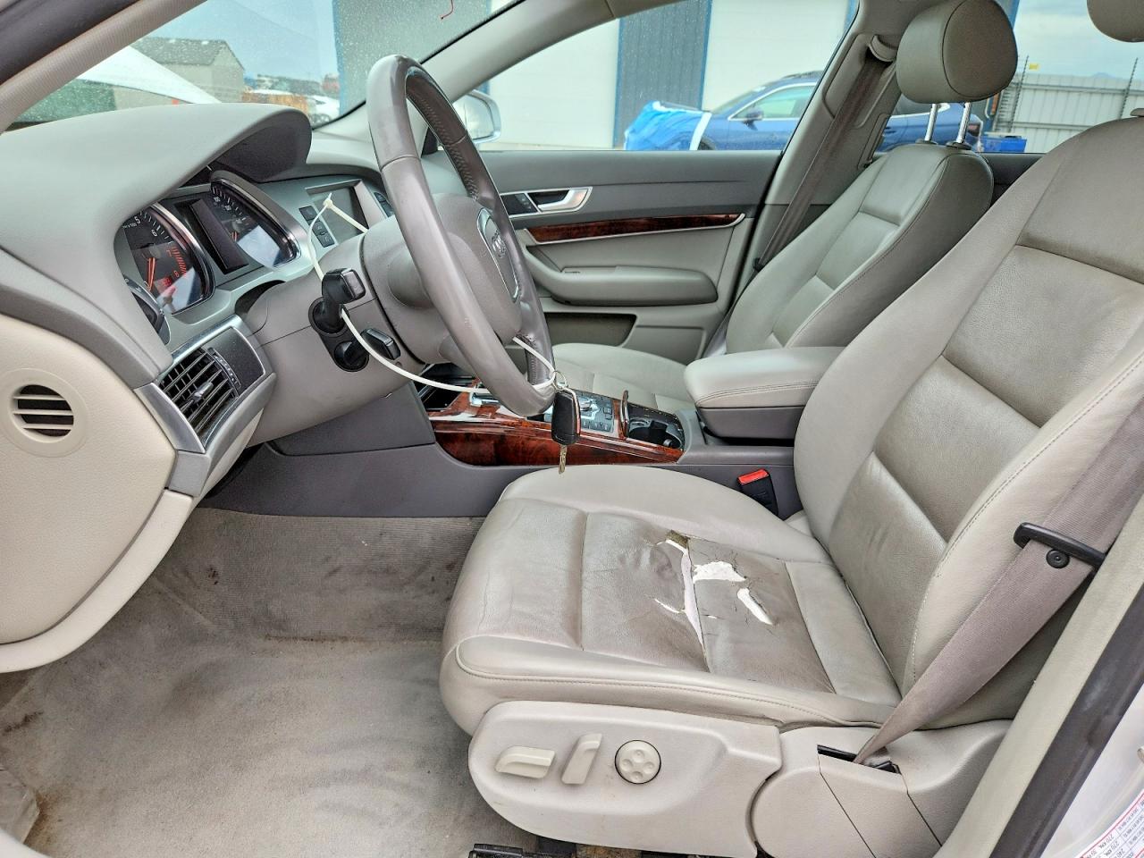 2007 Audi A6 3.2 Quattro Silver vin: WAUDH74F77N011248