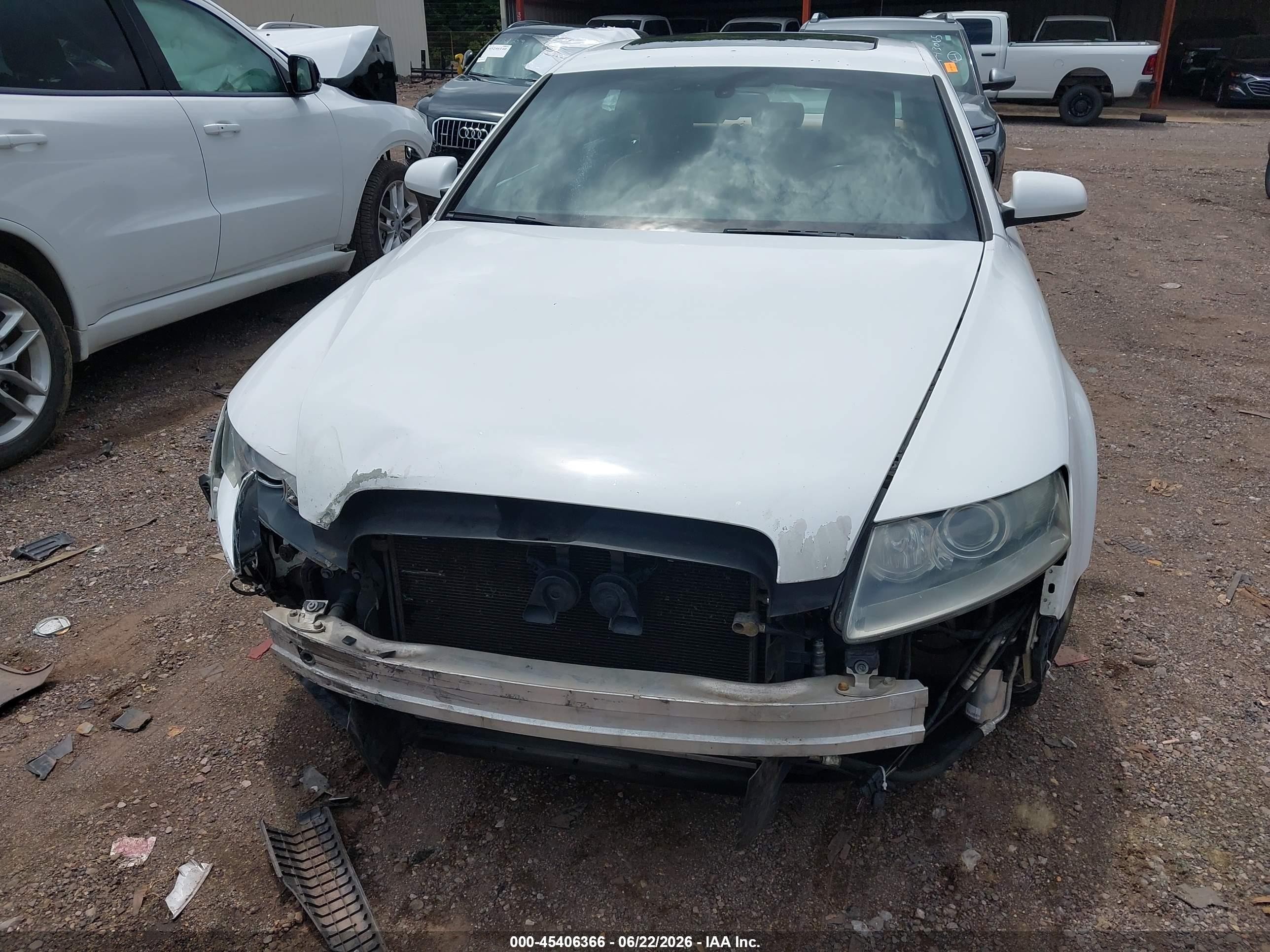 2007 Audi A6 3.2 Белый vin: WAUDH74F77N083261