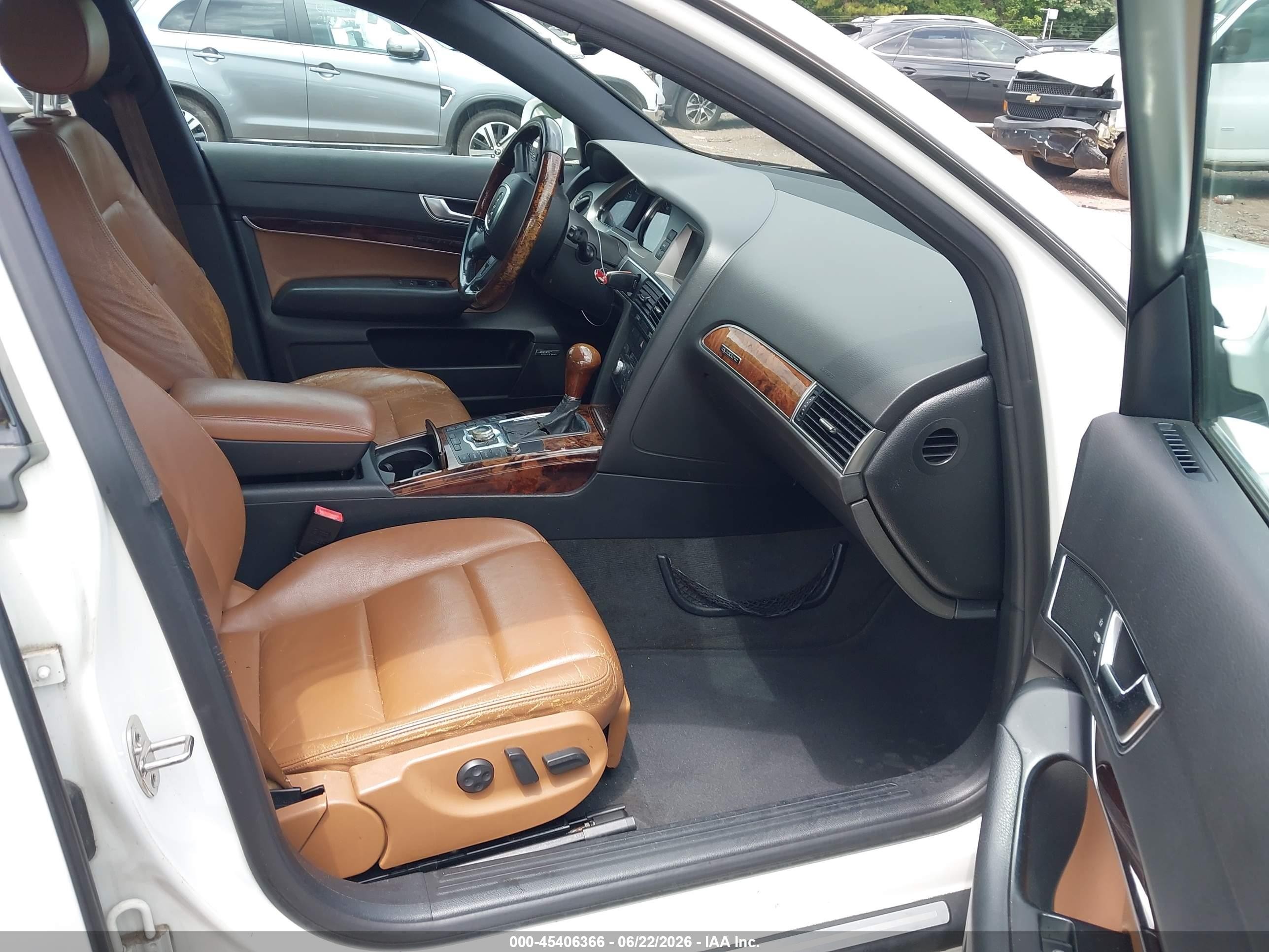 2007 Audi A6 3.2 Белый vin: WAUDH74F77N083261
