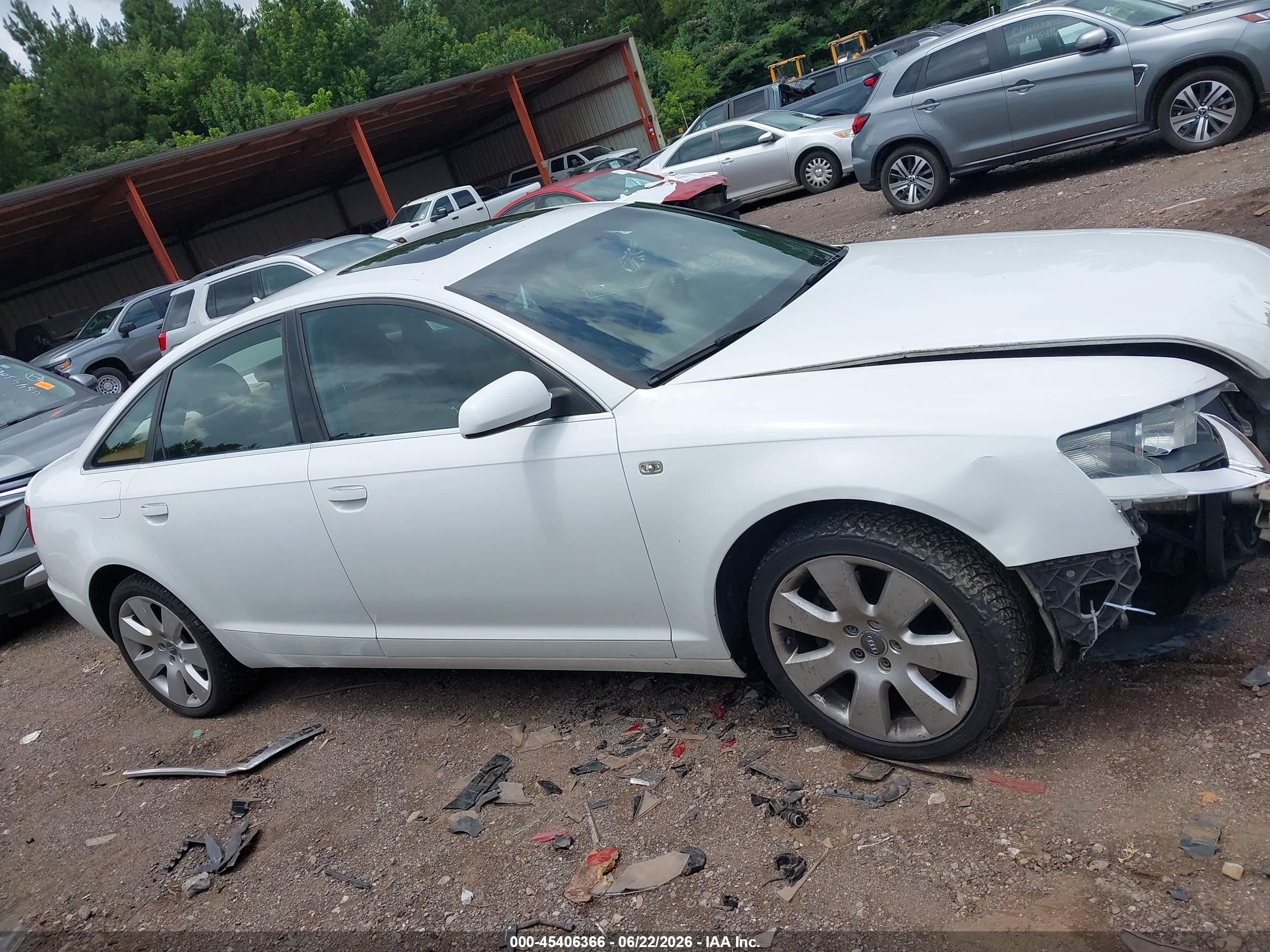 2007 Audi A6 3.2 Белый vin: WAUDH74F77N083261