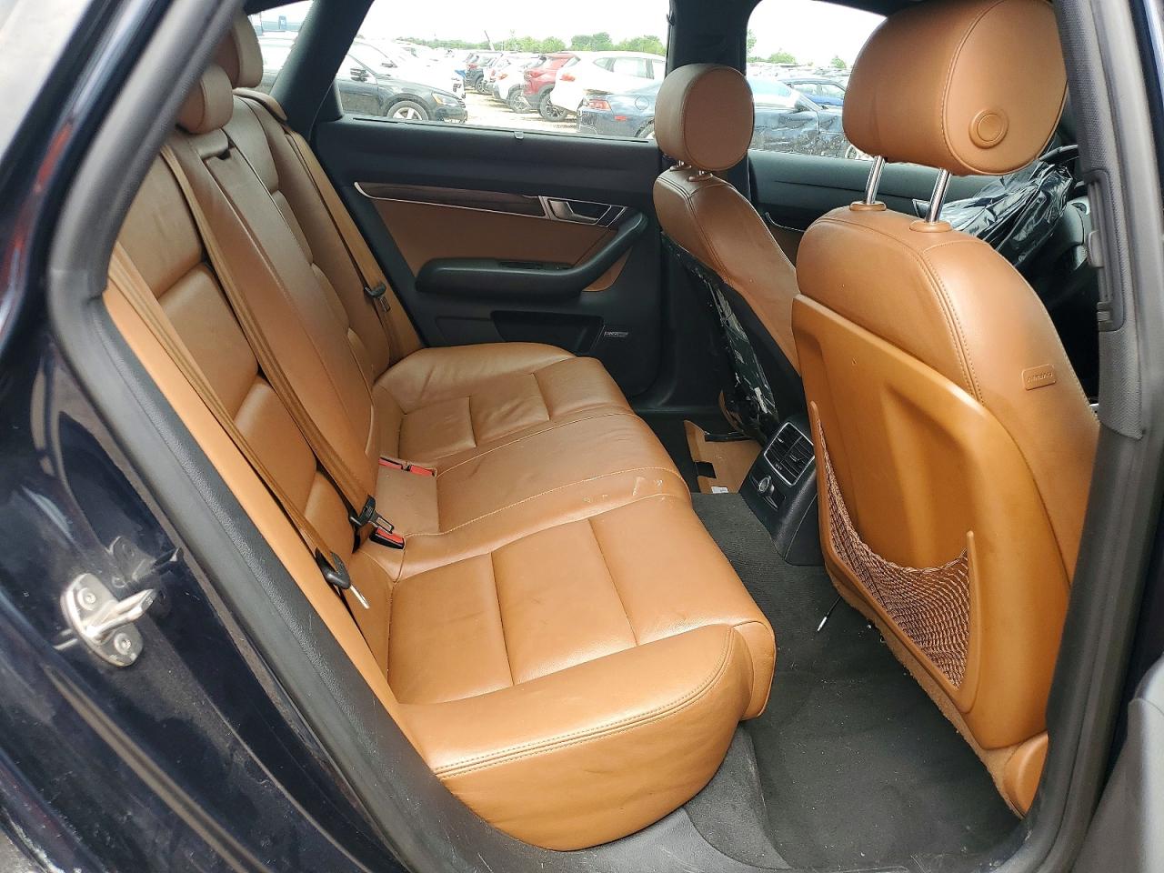 2008 Audi A6 Quattro Black vin: WAUDH74F78N136624