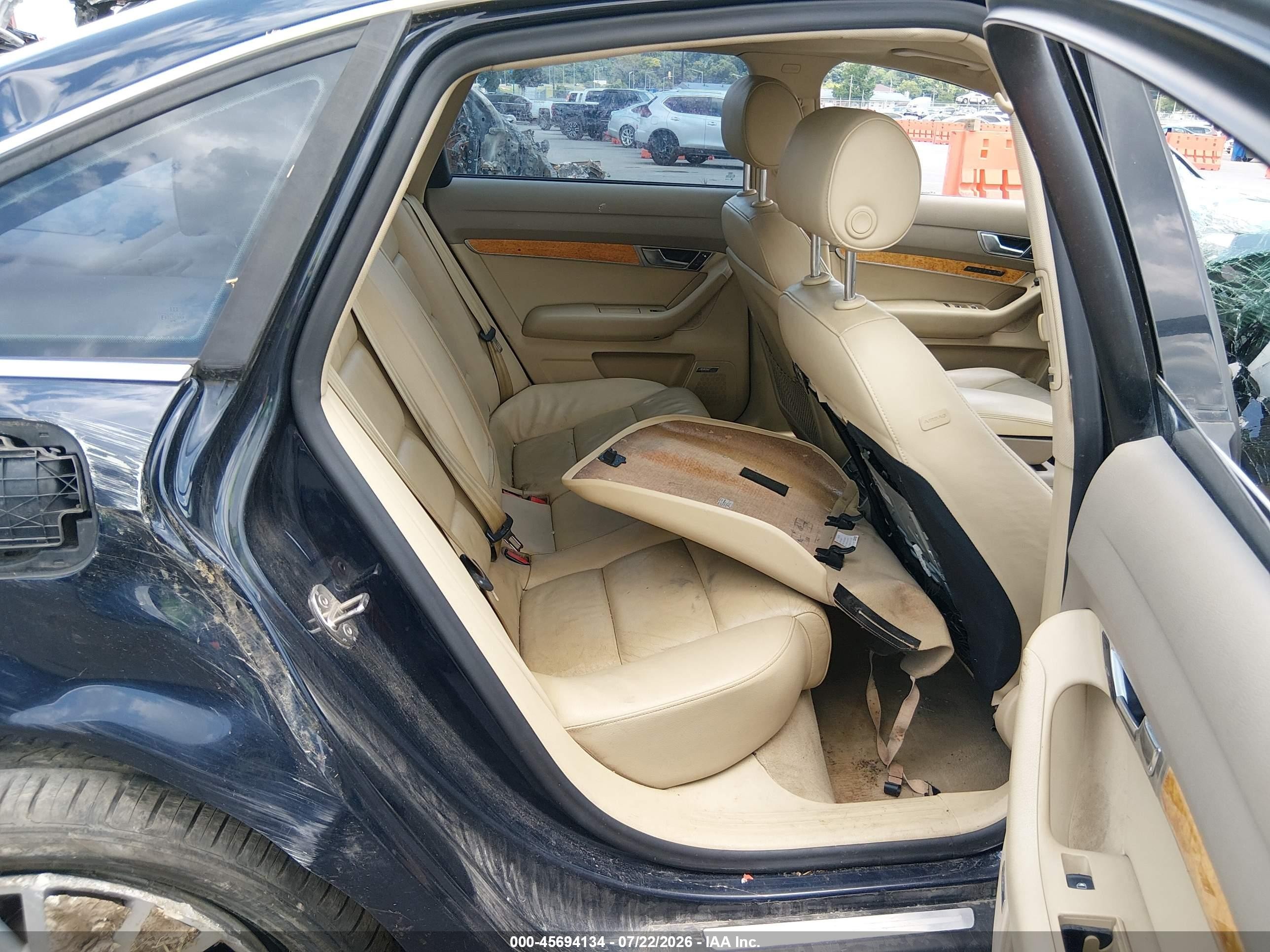 2006 Audi A6 3.2 Dark Blue vin: WAUDH74F86N104522