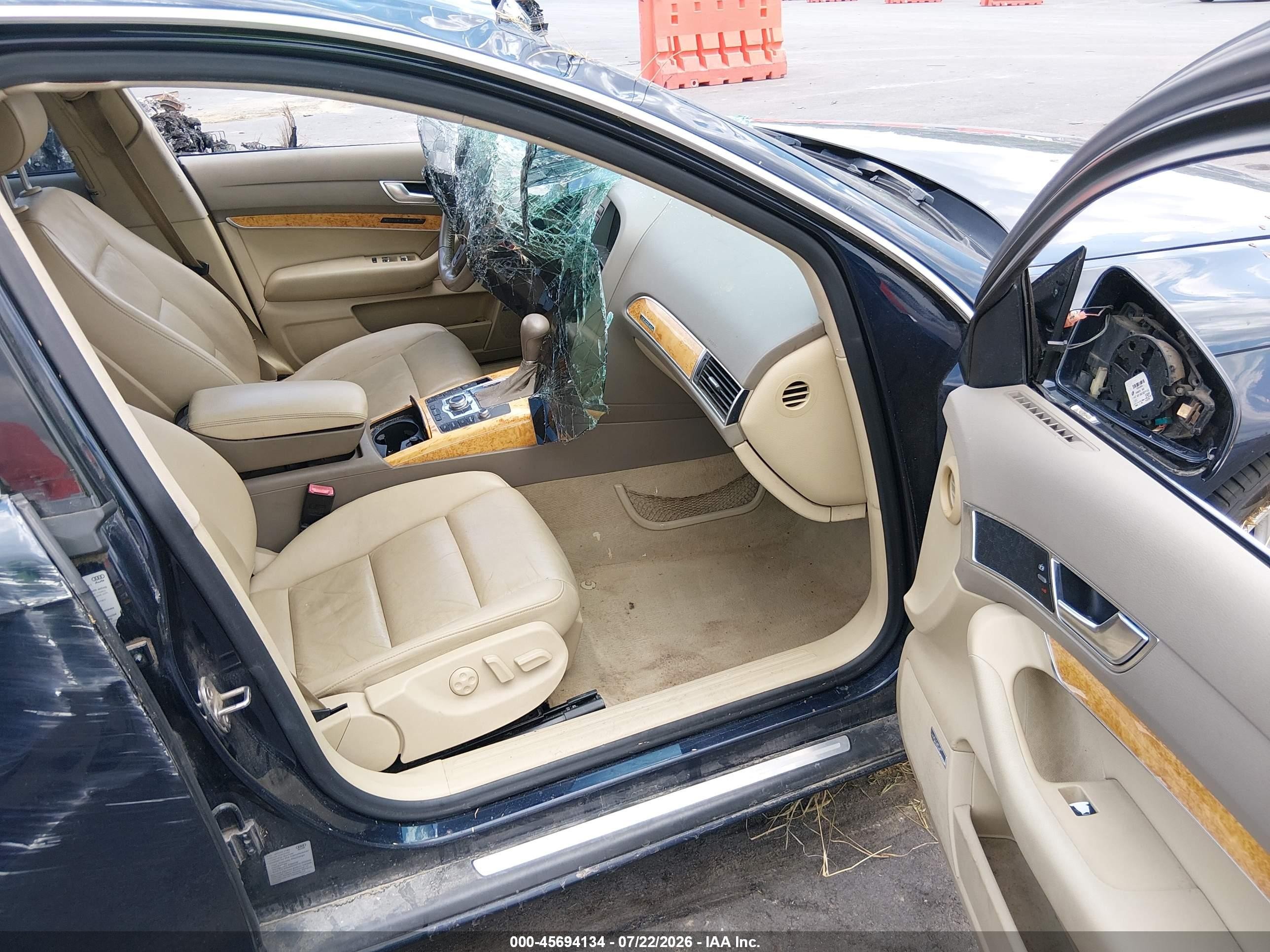 2006 Audi A6 3.2 Dark Blue vin: WAUDH74F86N104522