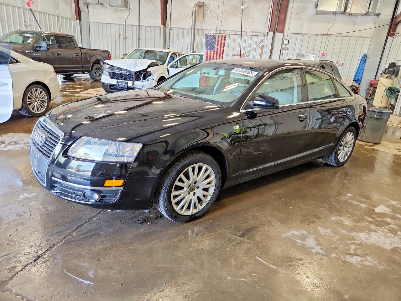 2006 Audi A6 3.2 Quattro Black vin: WAUDH74F86N169869