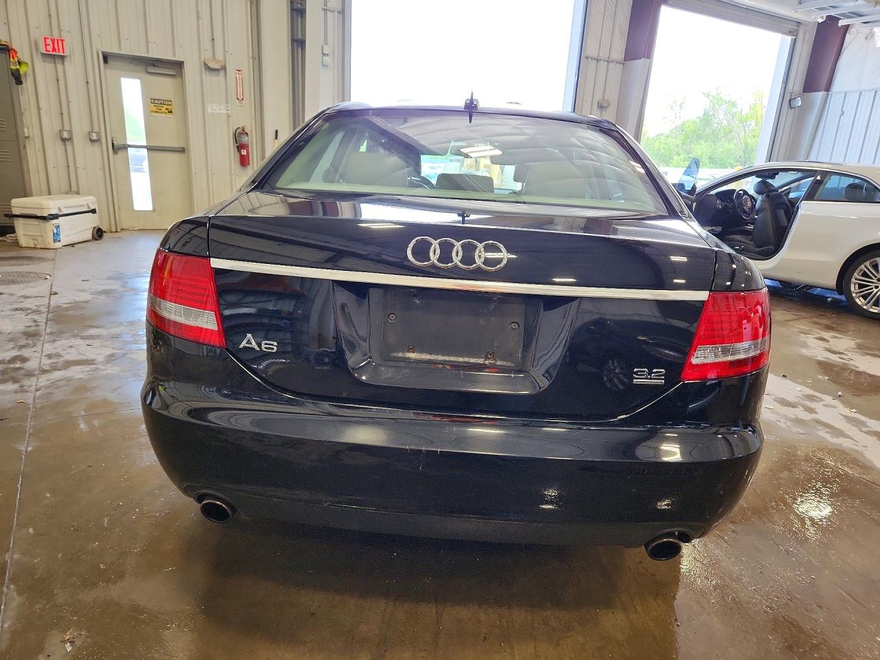 2006 Audi A6 3.2 Quattro Black vin: WAUDH74F86N169869