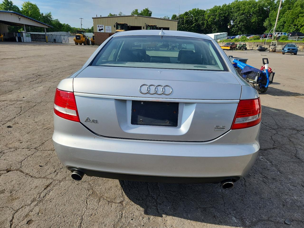 2007 Audi A6 3.2 Quattro Silver vin: WAUDH74F87N125212