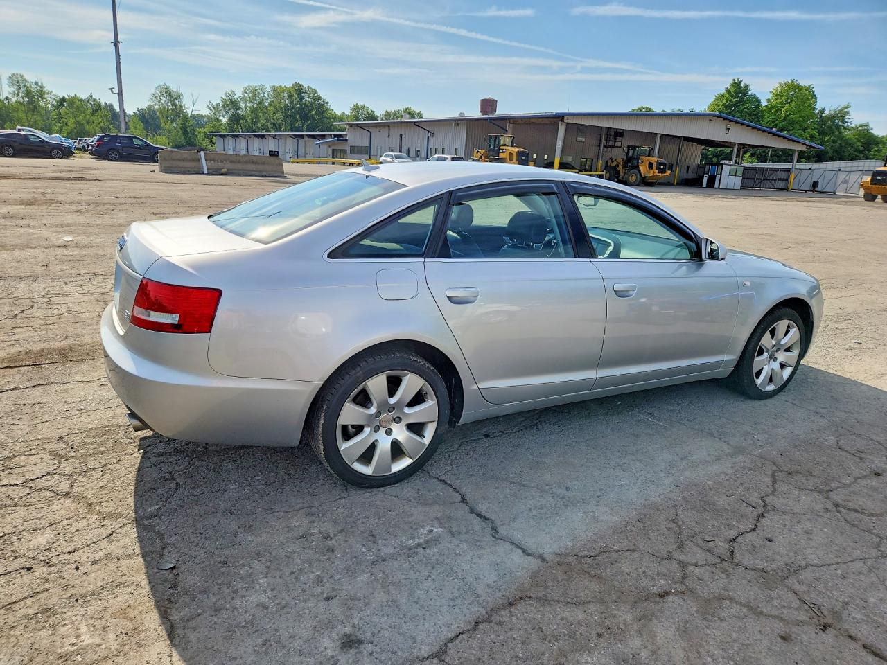 2007 Audi A6 3.2 Quattro Silver vin: WAUDH74F87N125212