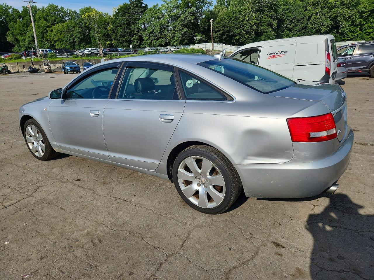 2007 Audi A6 3.2 Quattro Silver vin: WAUDH74F87N125212