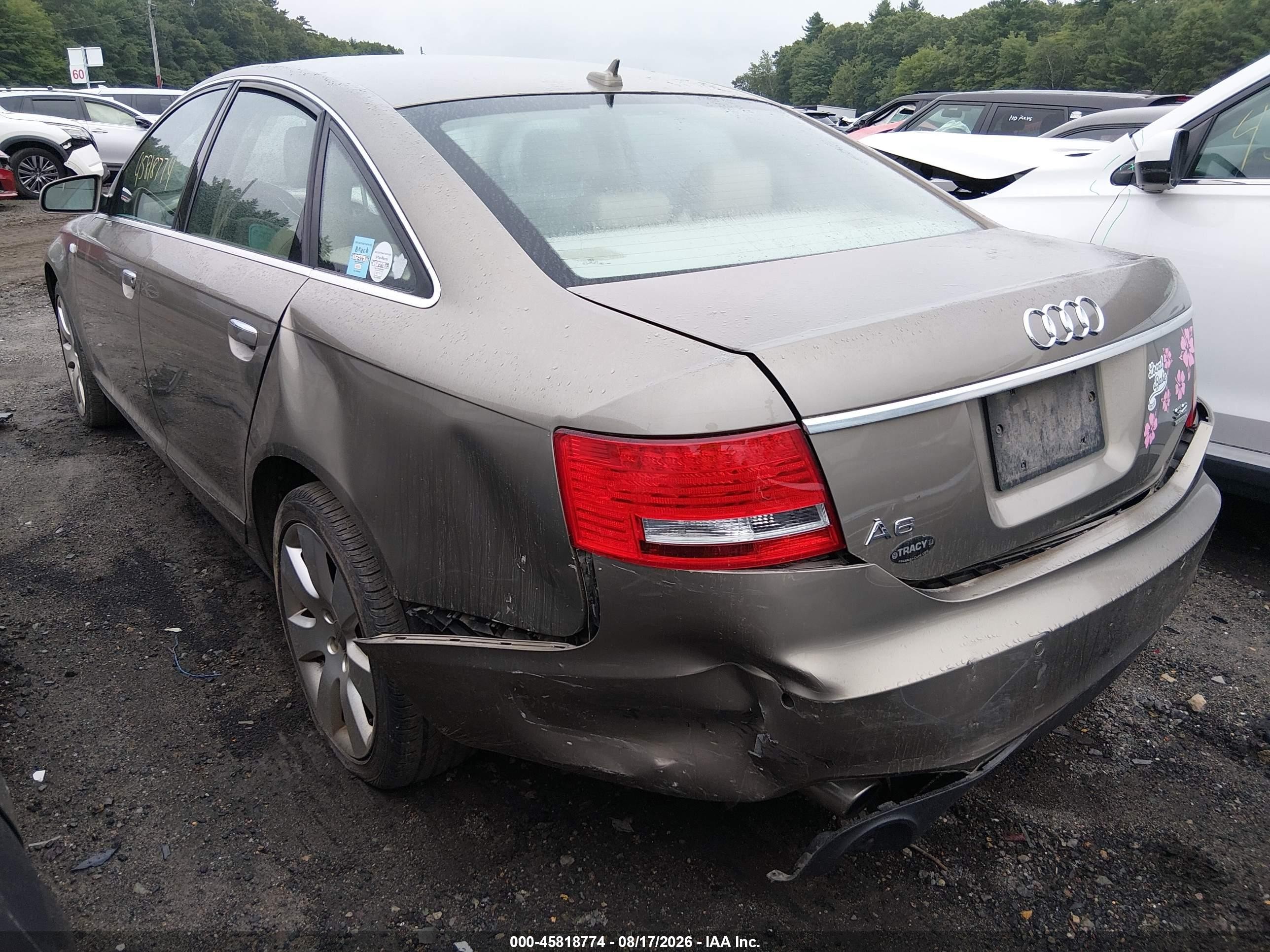 2007 Audi A6 3.2 Gold vin: WAUDH74F87N150627