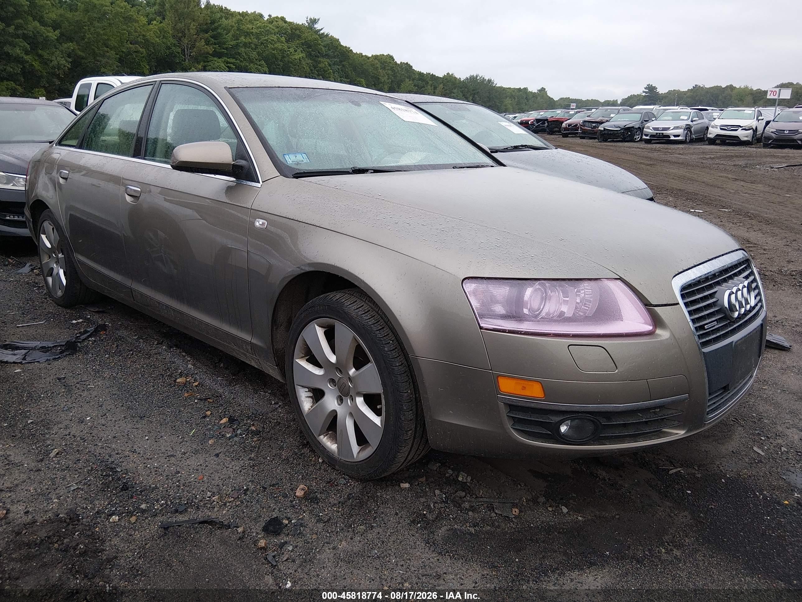 2007 Audi A6 3.2 Gold vin: WAUDH74F87N150627