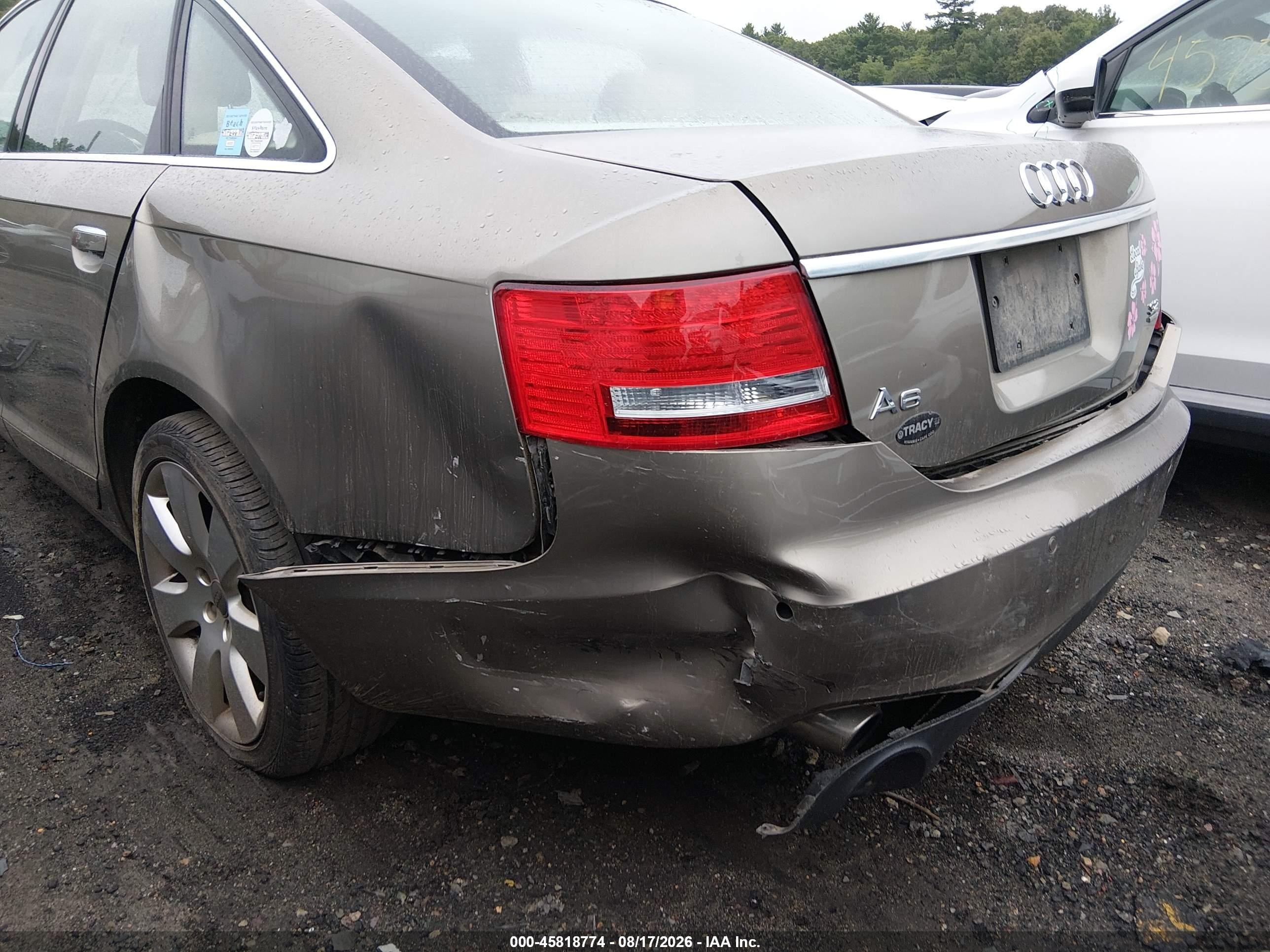 2007 Audi A6 3.2 Gold vin: WAUDH74F87N150627