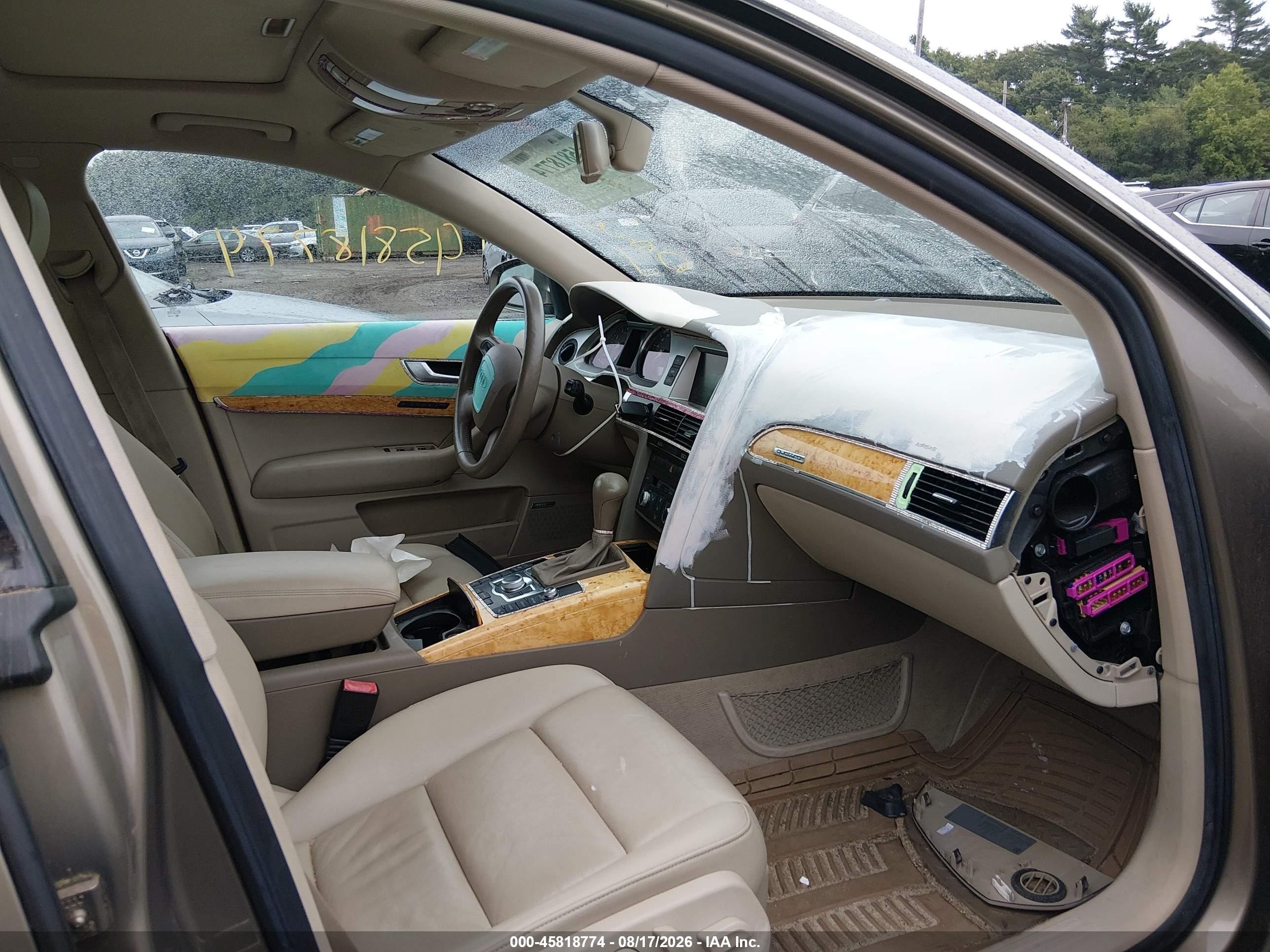 2007 Audi A6 3.2 Gold vin: WAUDH74F87N150627