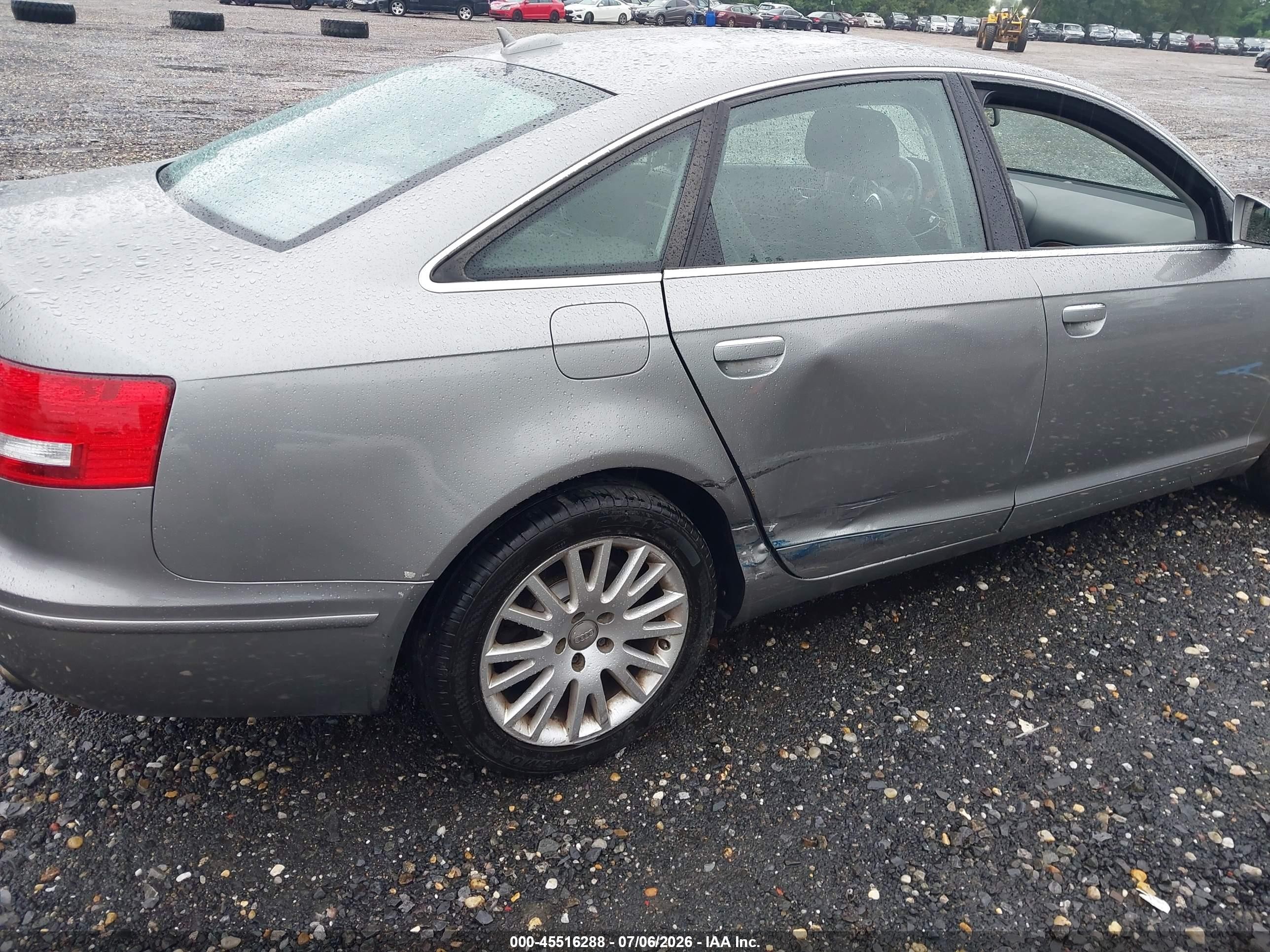 2006 Audi A6 3.2 Gray vin: WAUDH74F96N102472