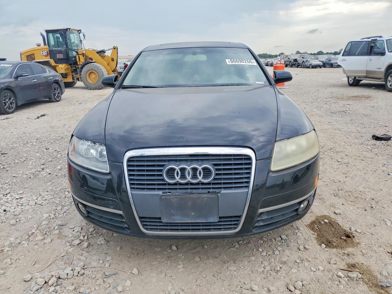 2007 Audi A6 3.2 Quattro Black vin: WAUDH74F97N048480