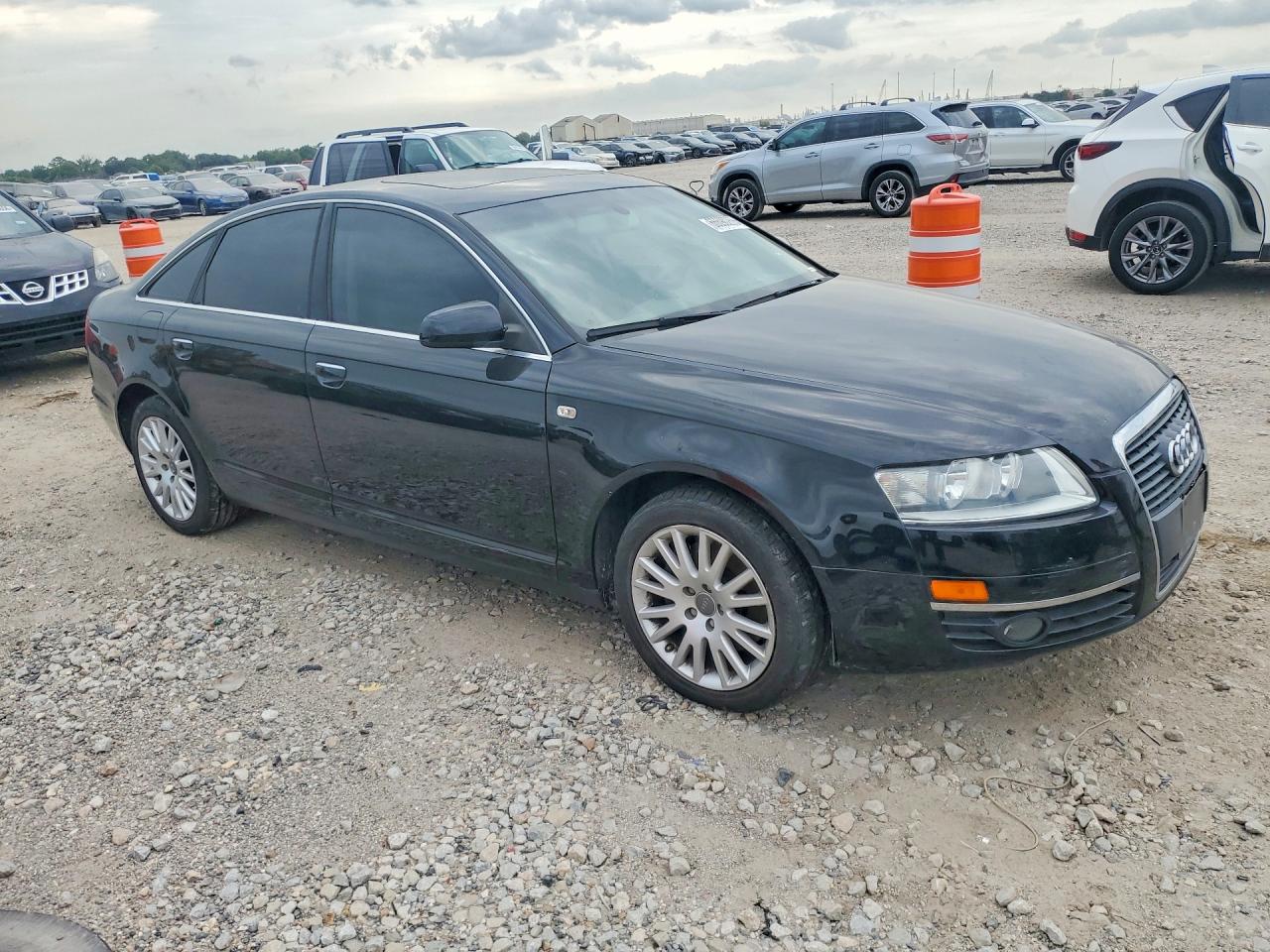 2007 Audi A6 3.2 Quattro Black vin: WAUDH74F97N048480