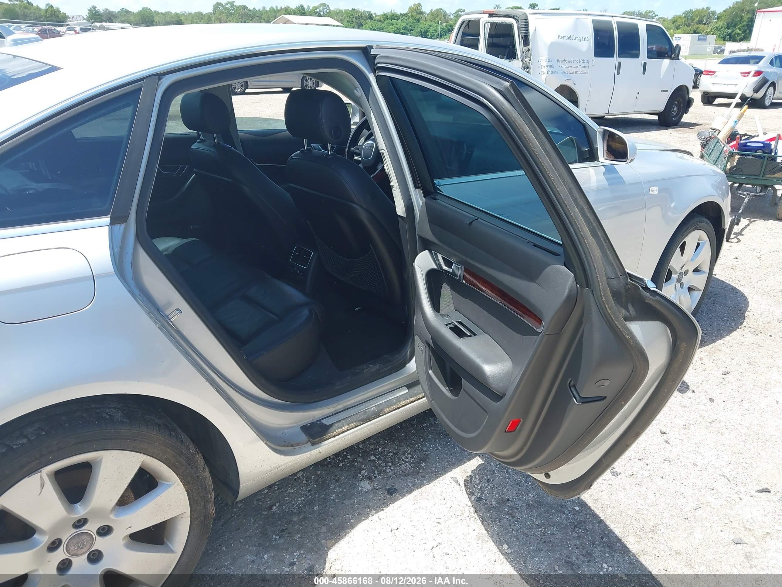 2007 Audi A6 3.2 Silver vin: WAUDH74FX7N012961