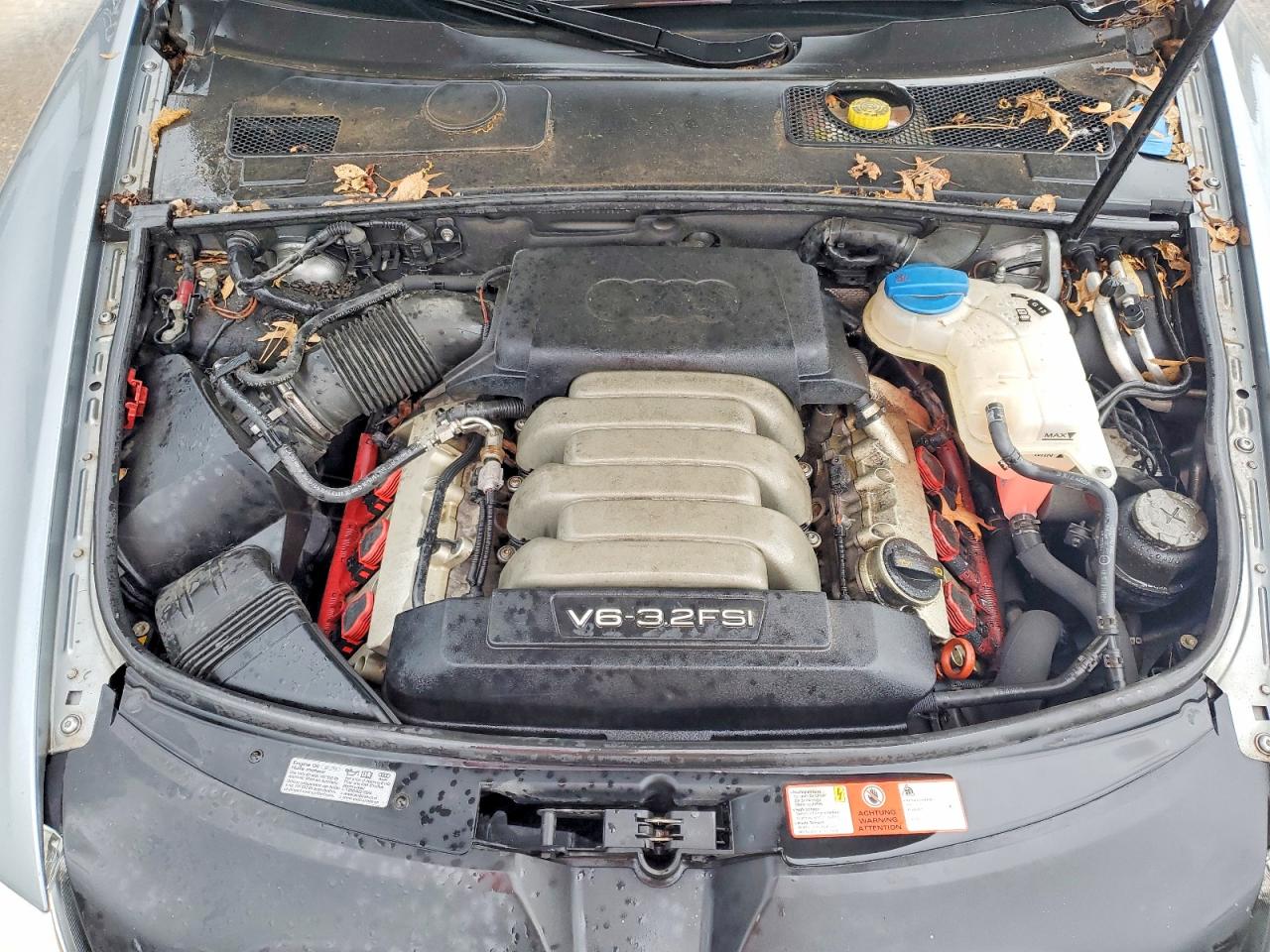 2007 Audi A6 3.2 Quattro Серебряный vin: WAUDH74FX7N013821