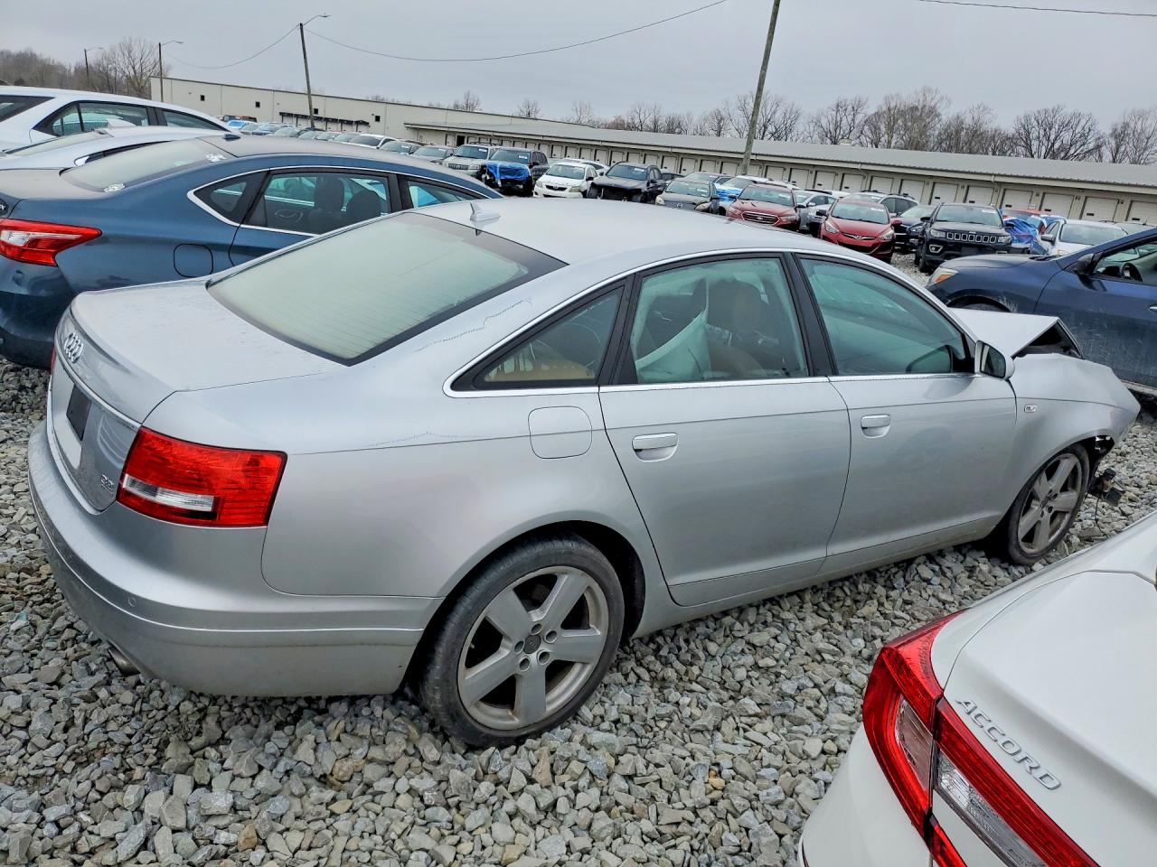 2008 Audi A6 3.2 Quattro Серебряный vin: WAUDH74FX8N026926