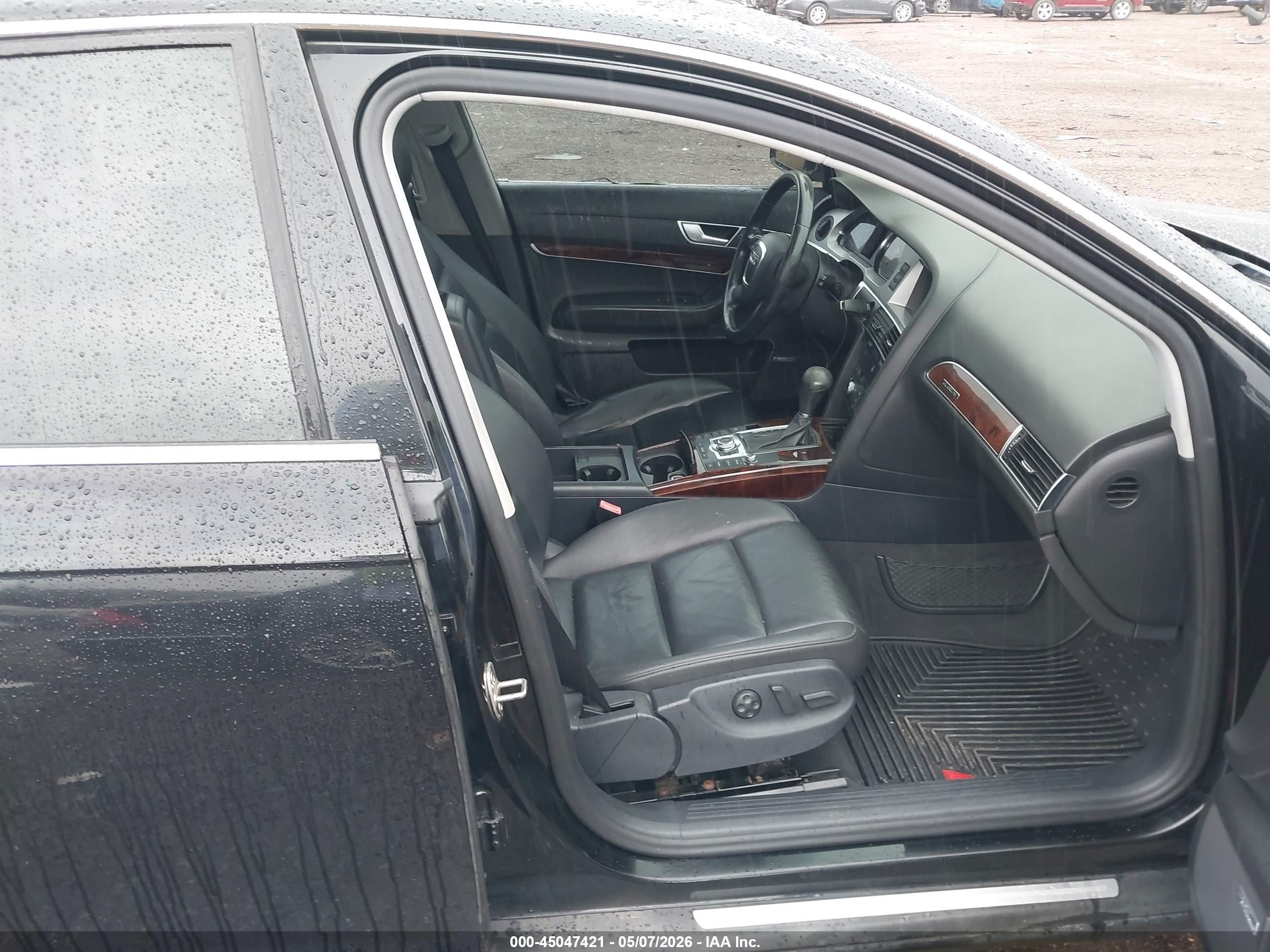2008 Audi A6 3.2 Black vin: WAUDH74FX8N027087