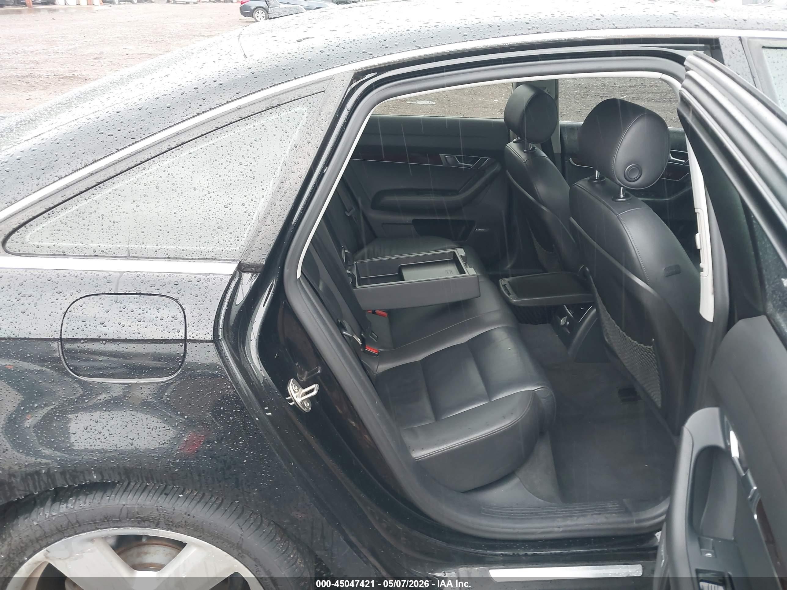 2008 Audi A6 3.2 Black vin: WAUDH74FX8N027087