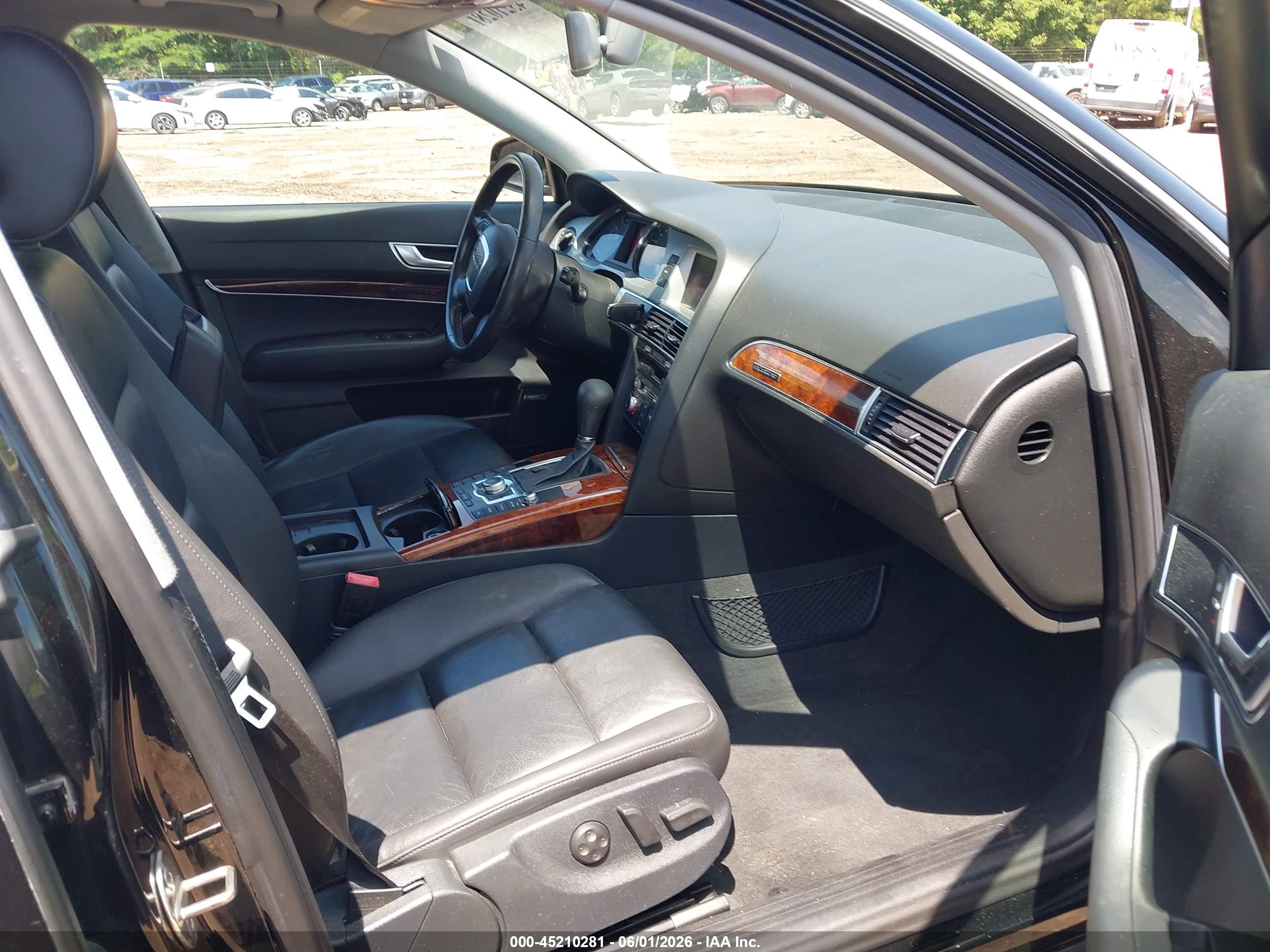 2008 Audi A6 3.2 Черный vin: WAUDH74FX8N053902