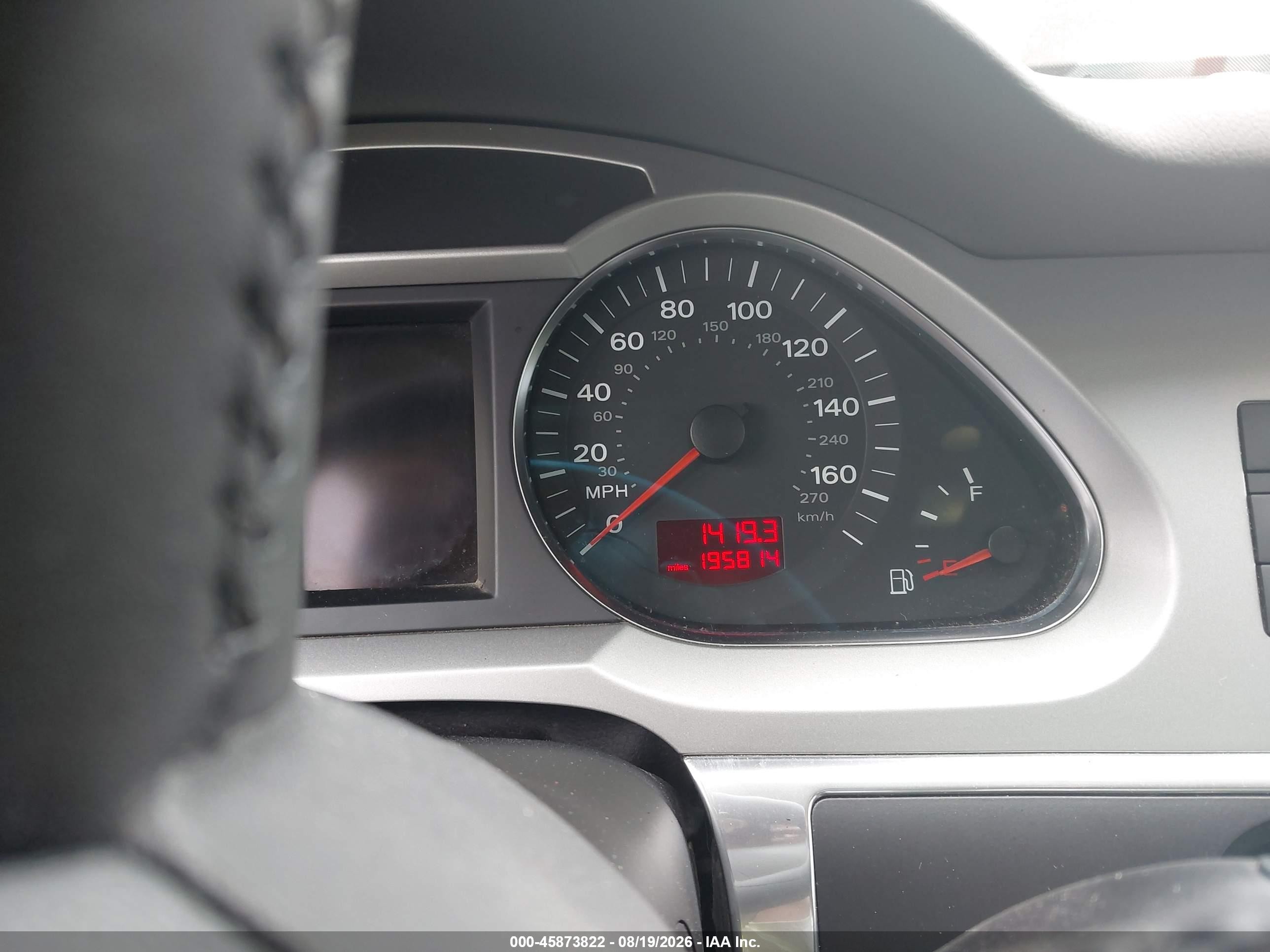 2008 Audi A6 3.2 Silver vin: WAUDH74FX8N088939