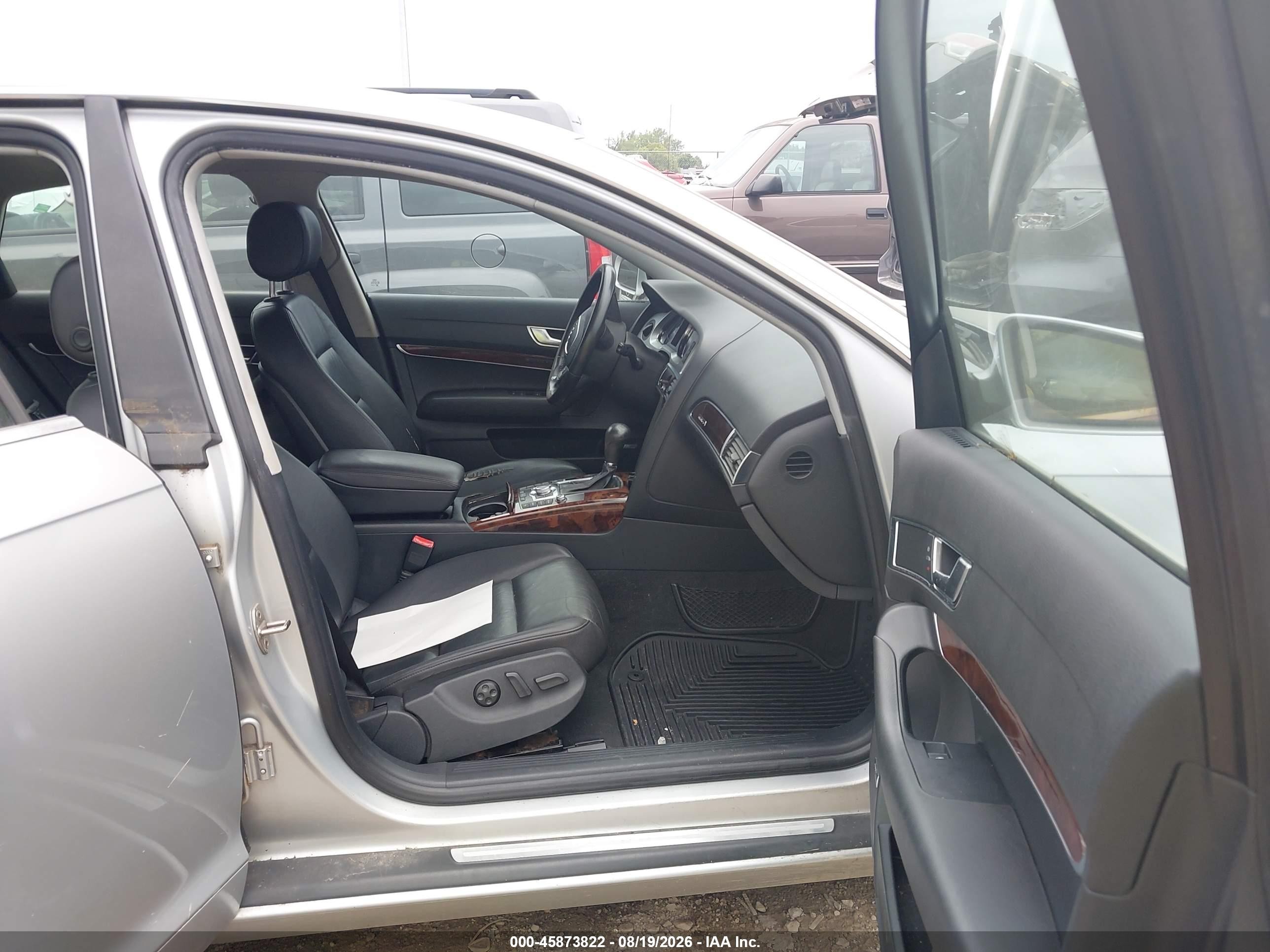 2008 Audi A6 3.2 Silver vin: WAUDH74FX8N088939