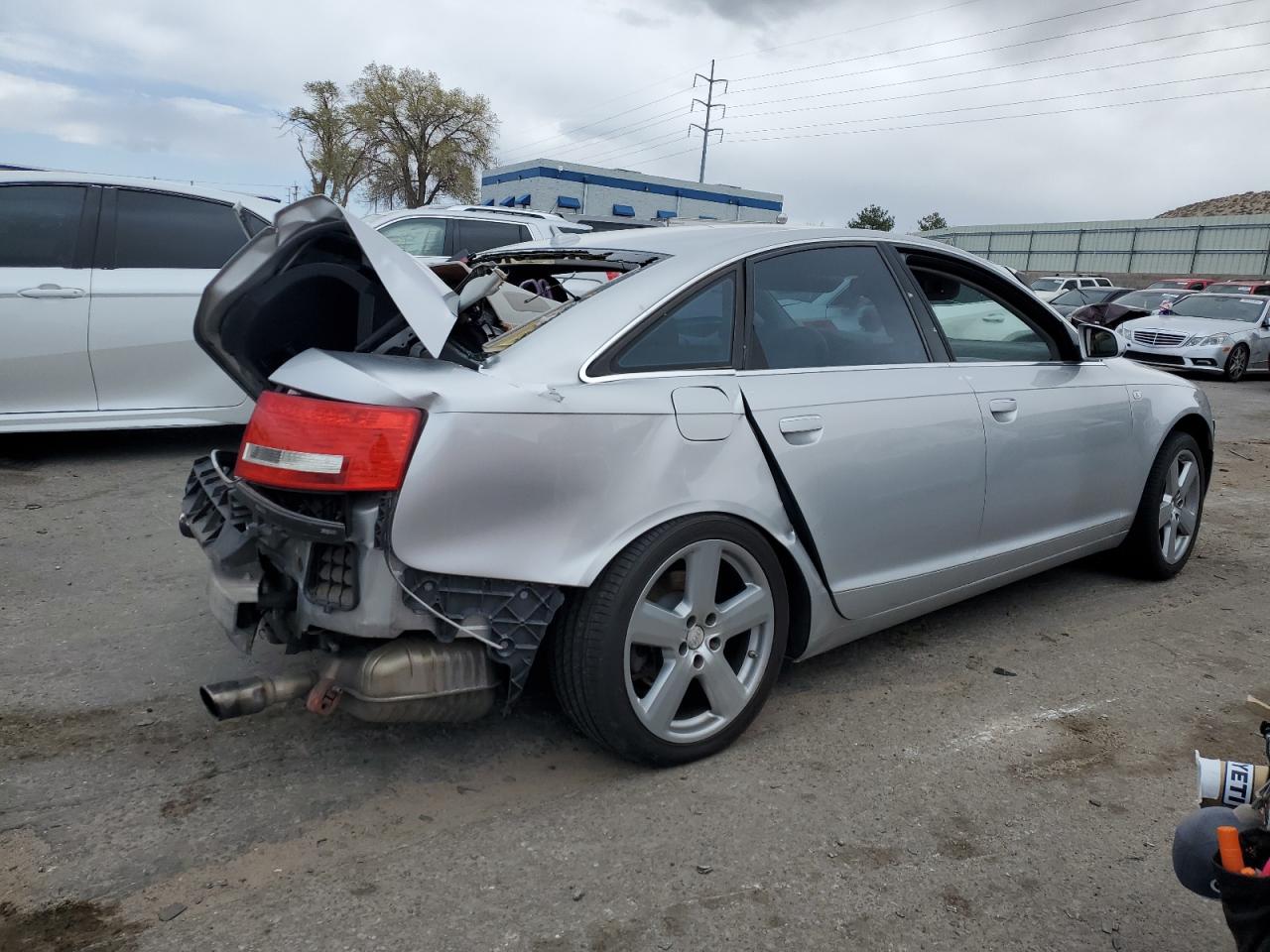 2008 Audi A6 3.2 Quattro Серебряный vin: WAUDH74FX8N136536