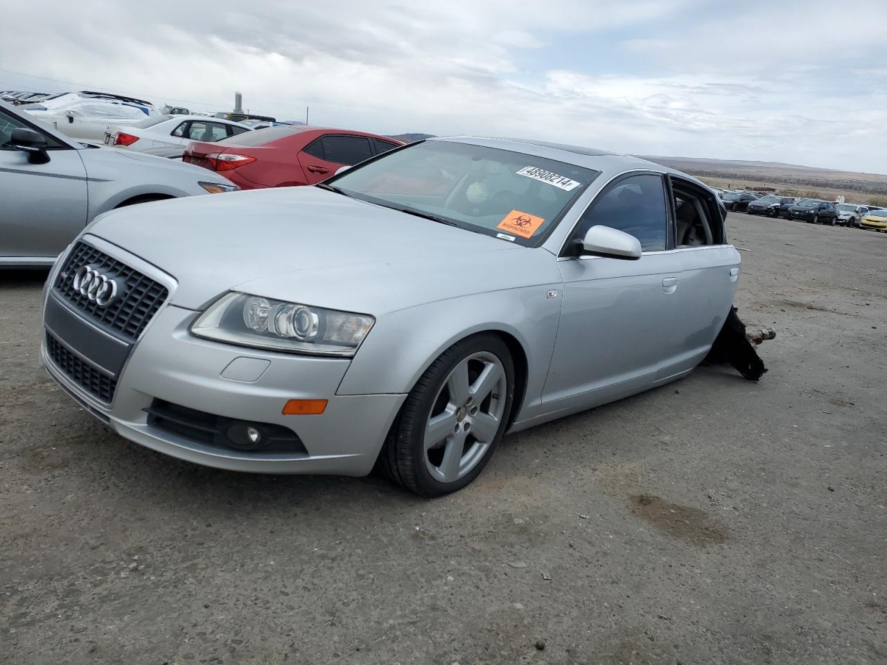 2008 Audi A6 3.2 Quattro Silver vin: WAUDH74FX8N136536