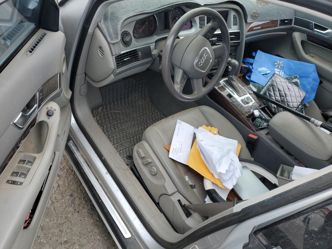 2008 Audi A6 3.2 Quattro Серебряный vin: WAUDH74FX8N136536