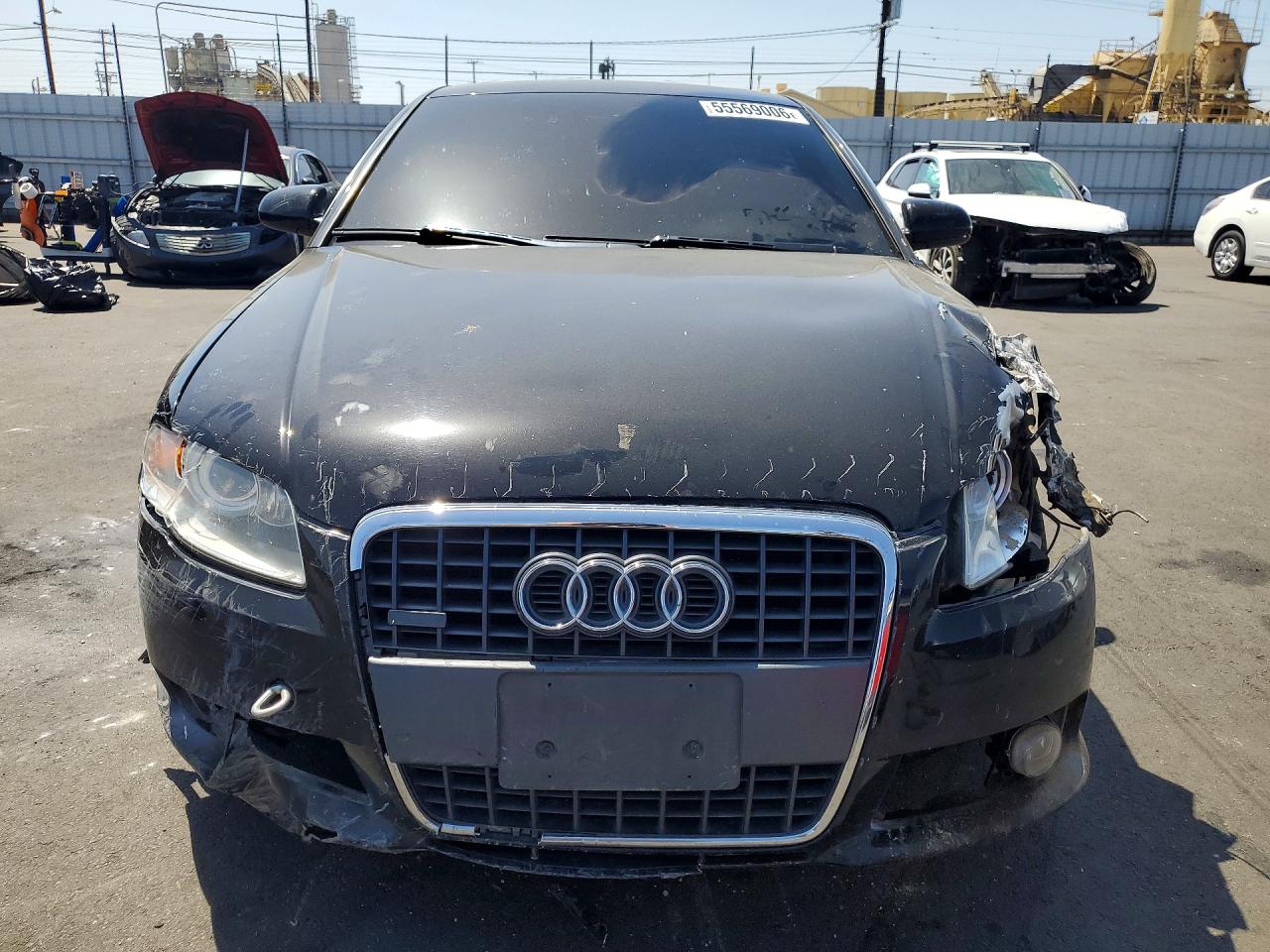 2008 Audi A4 3.2 Quattro Black vin: WAUDH78E38A140811