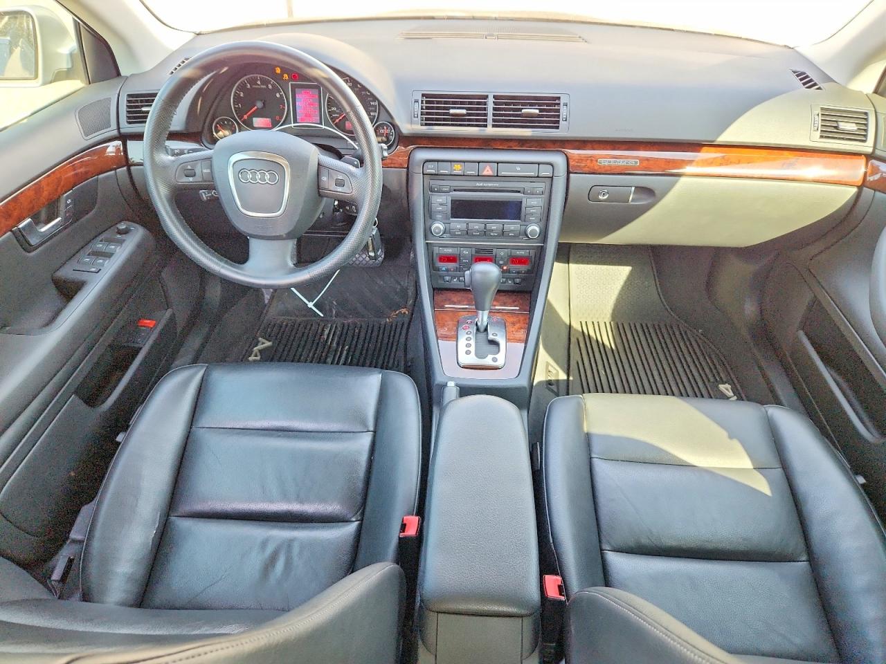 2007 Audi A4 3.2 Quattro Silver vin: WAUDH78E57A101636