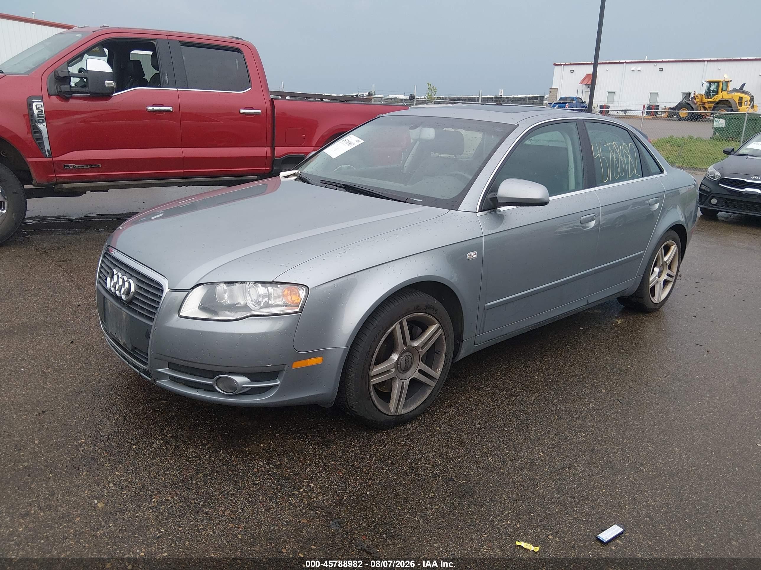 2006 Audi A4 3.2 Silver vin: WAUDH78E66A108559