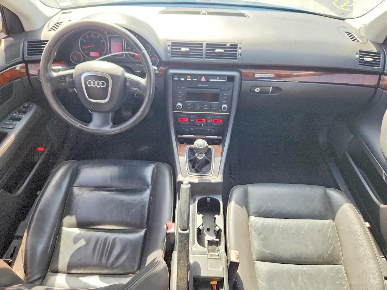 2007 Audi A4 3.2 Quattro Black vin: WAUDH78E97A244315