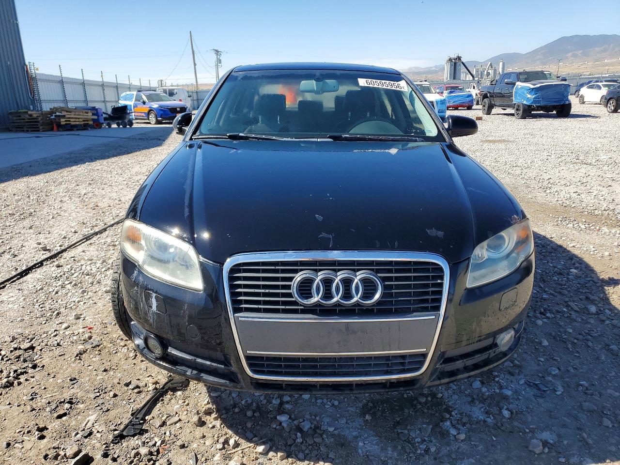 2007 Audi A4 3.2 Quattro Black vin: WAUDH78E97A244315