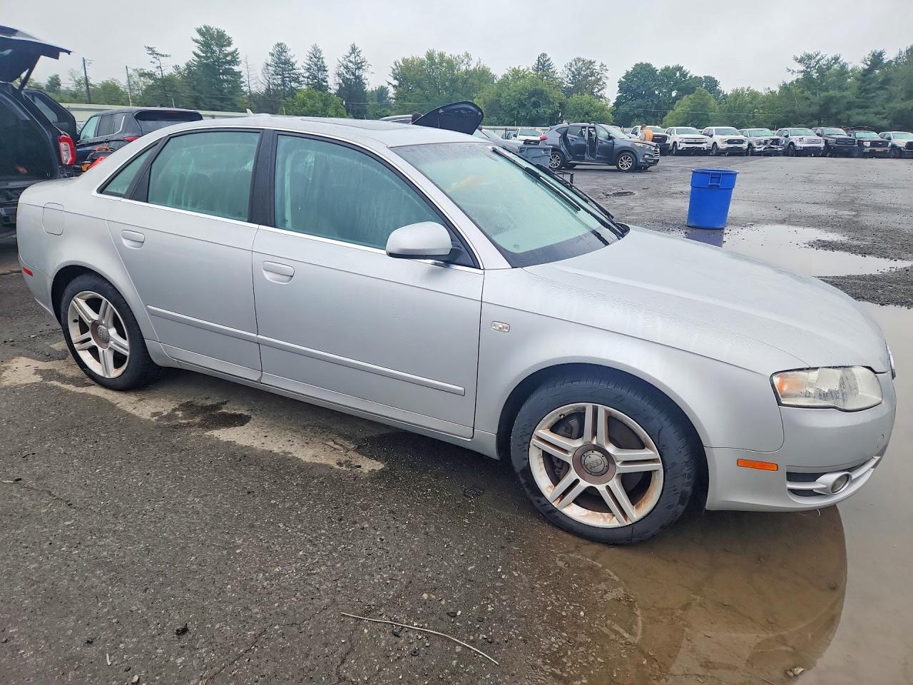 2006 Audi A4 3.2 Quattro Silver vin: WAUDH78EX6A132024