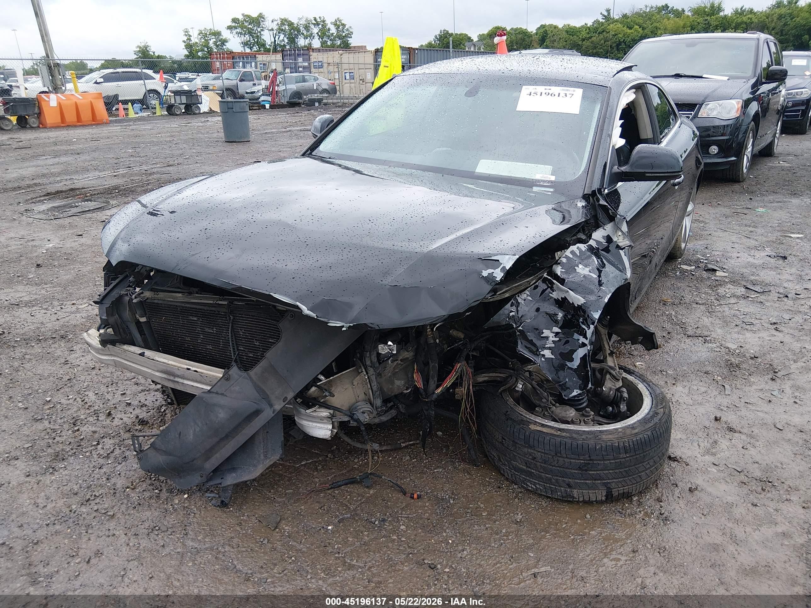 2009 Audi A5 3.2l Black vin: WAUDK78T39A001778