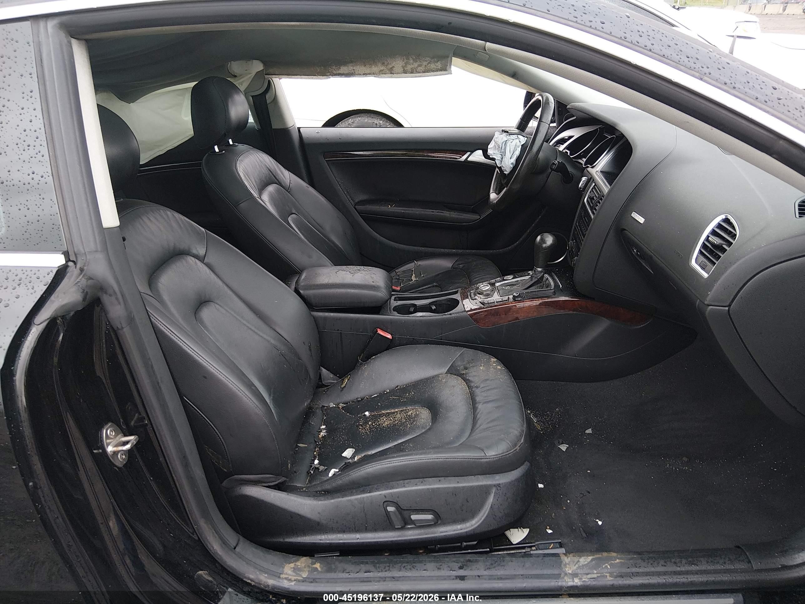 2009 Audi A5 3.2l Black vin: WAUDK78T39A001778